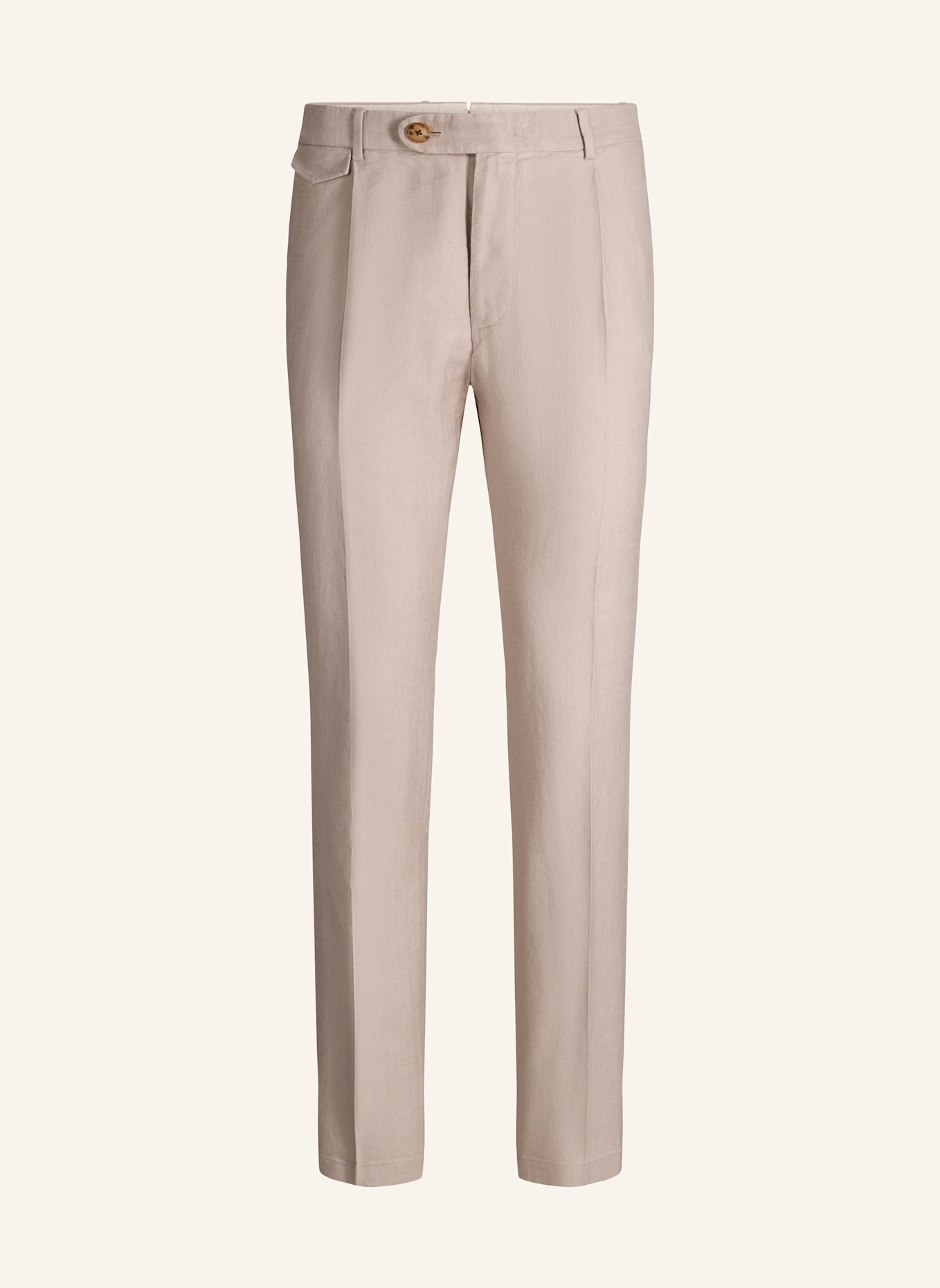 windsor. Anzughose SILVI Extra Slim Fit mit Leinen: BEIGE