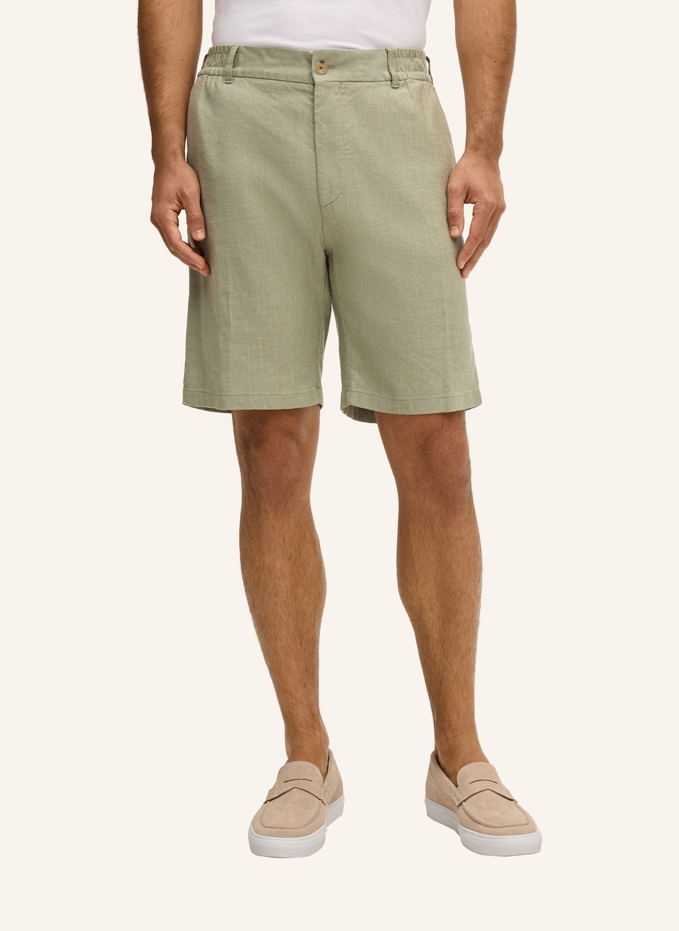 windsor. Shorts Shaped Fit: HELLGRÜN