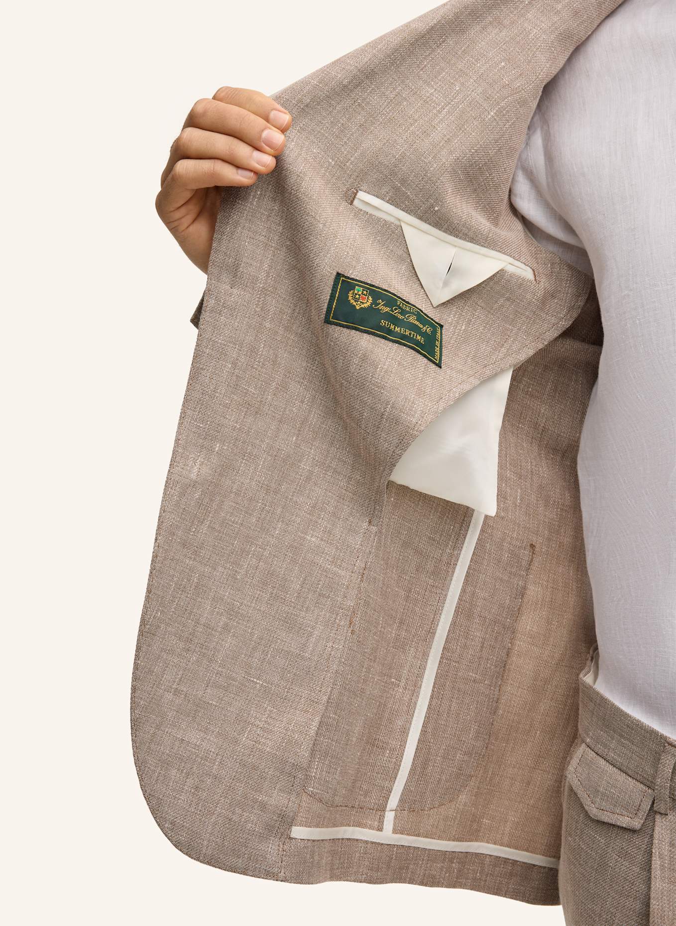 windsor. Baukasten Sakko Shaped Fit: HELLBRAUN