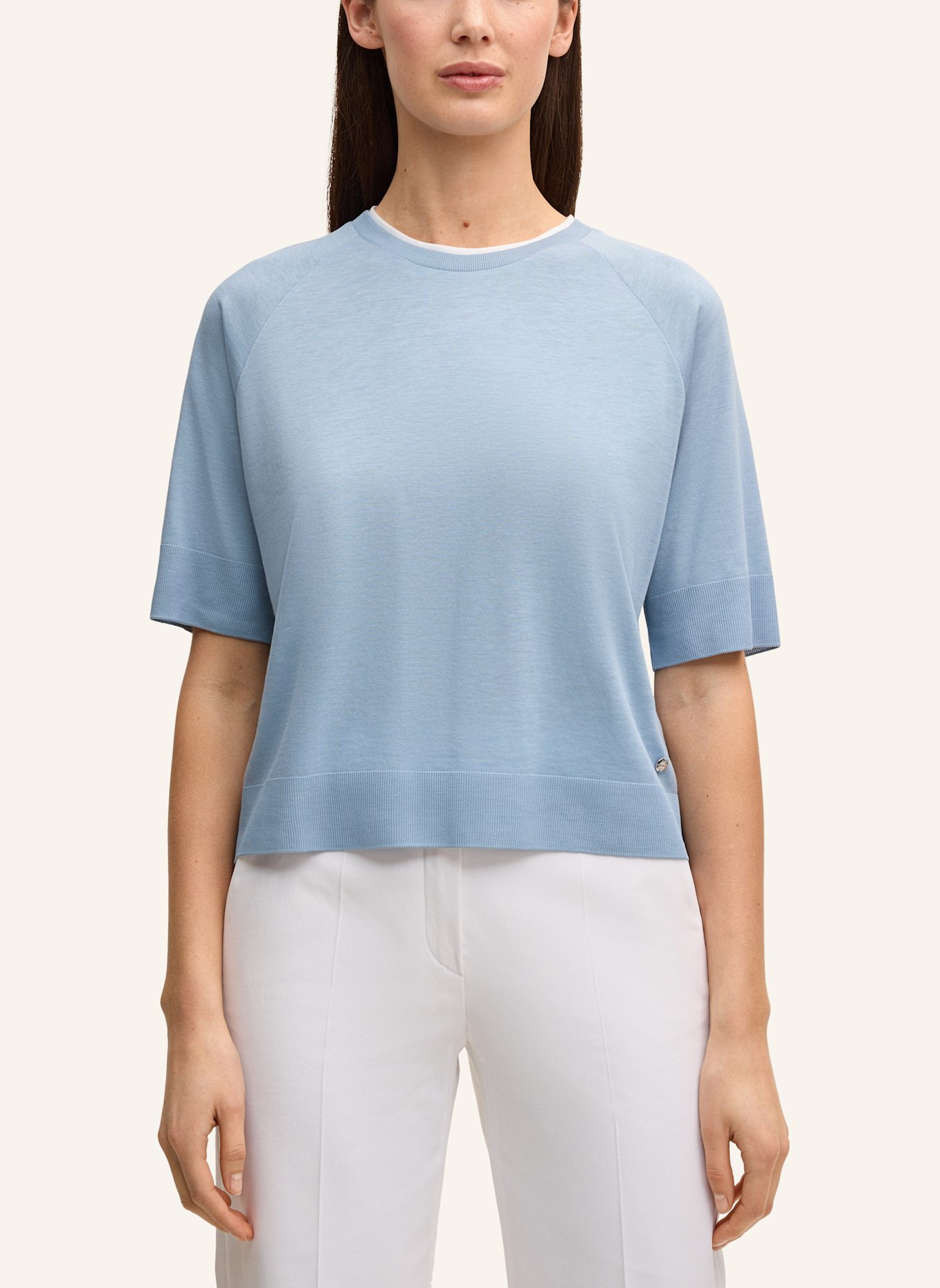 windsor. T-Shirt: HELLBLAU