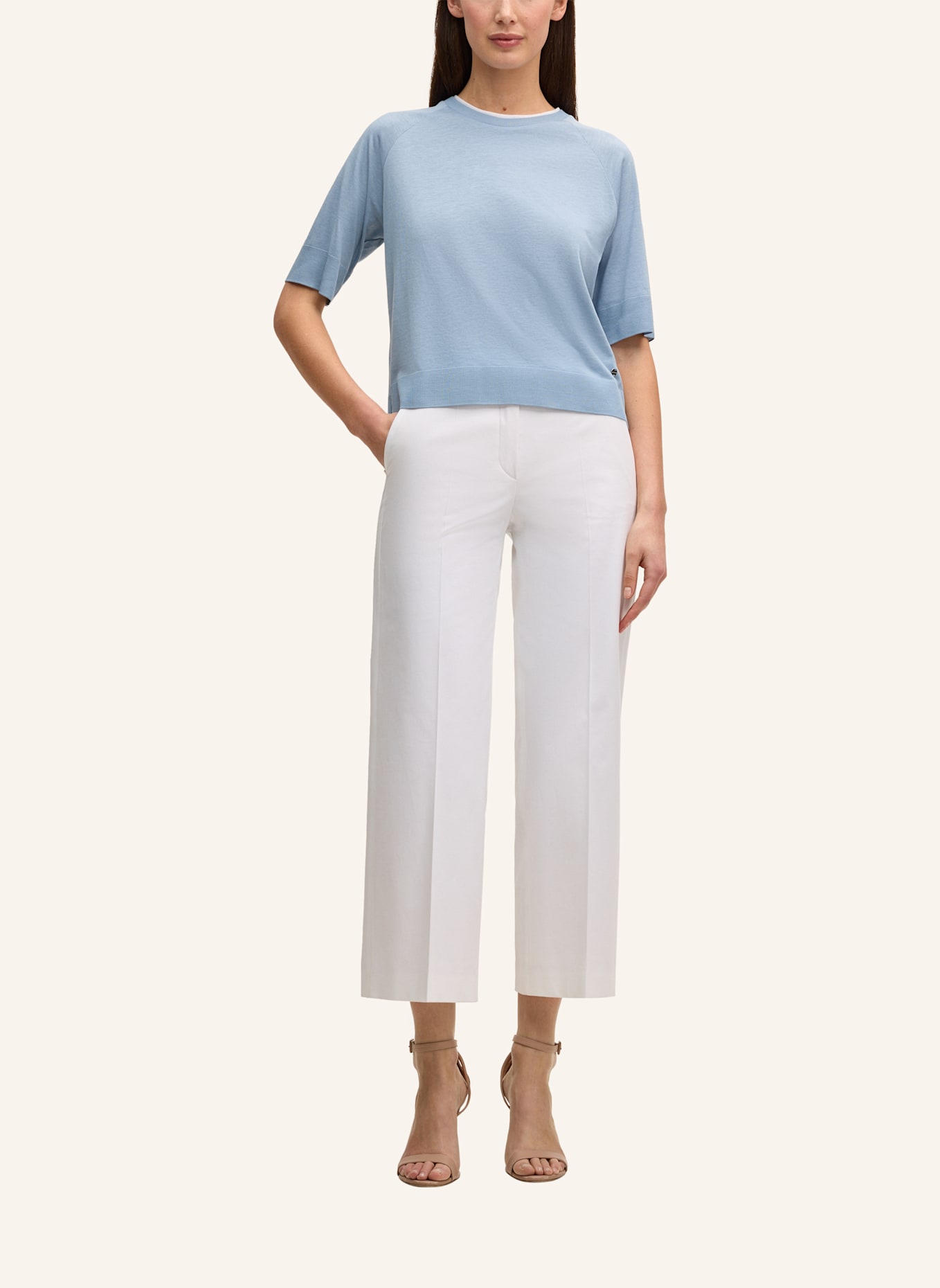 windsor. T-Shirt: HELLBLAU