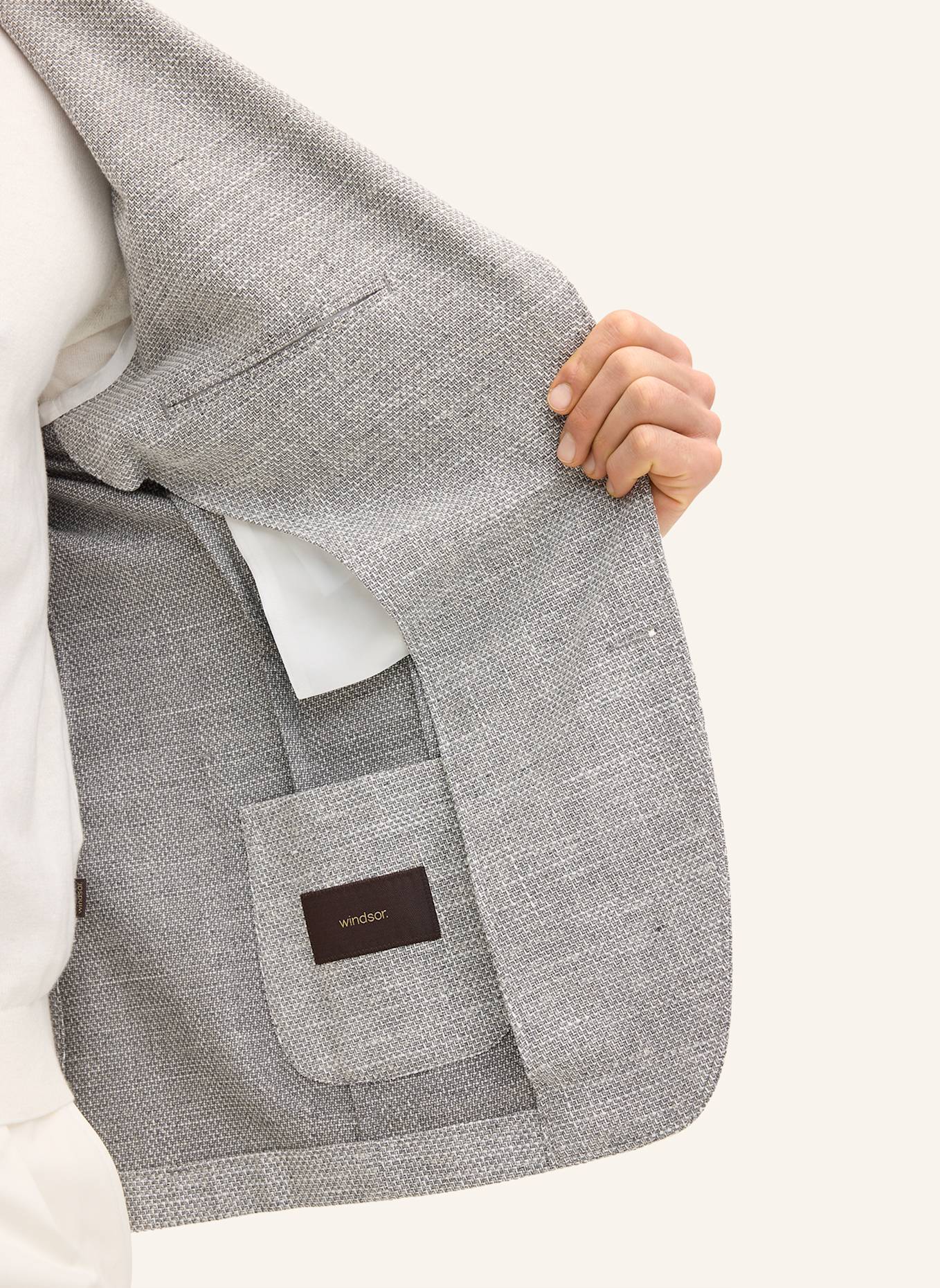 windsor. Sakko: GRAU