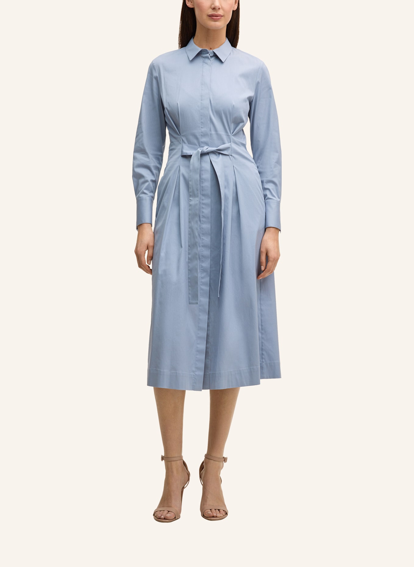 windsor. Hemdblusenkleid: HELLBLAU