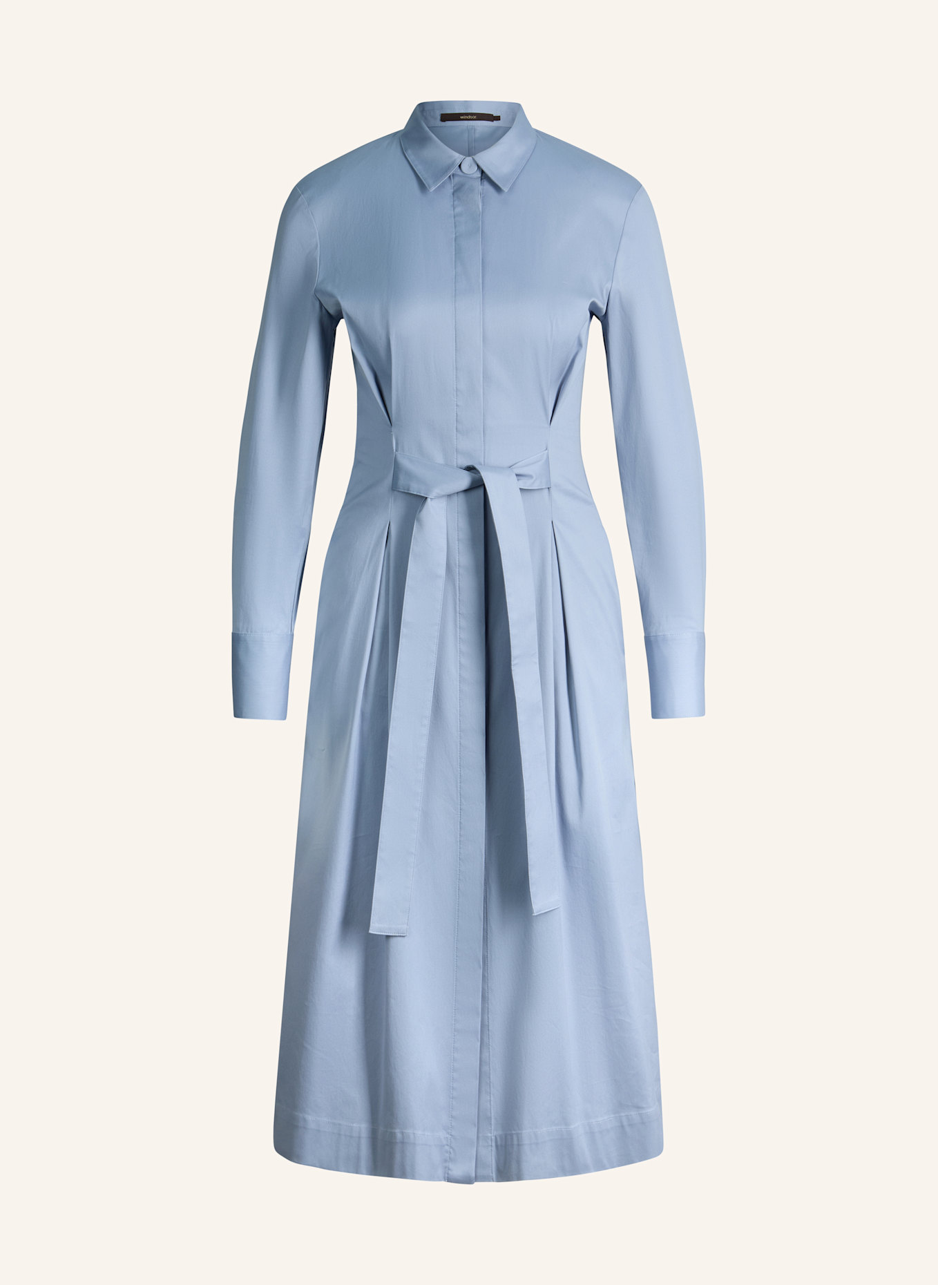 windsor. Hemdblusenkleid: HELLBLAU