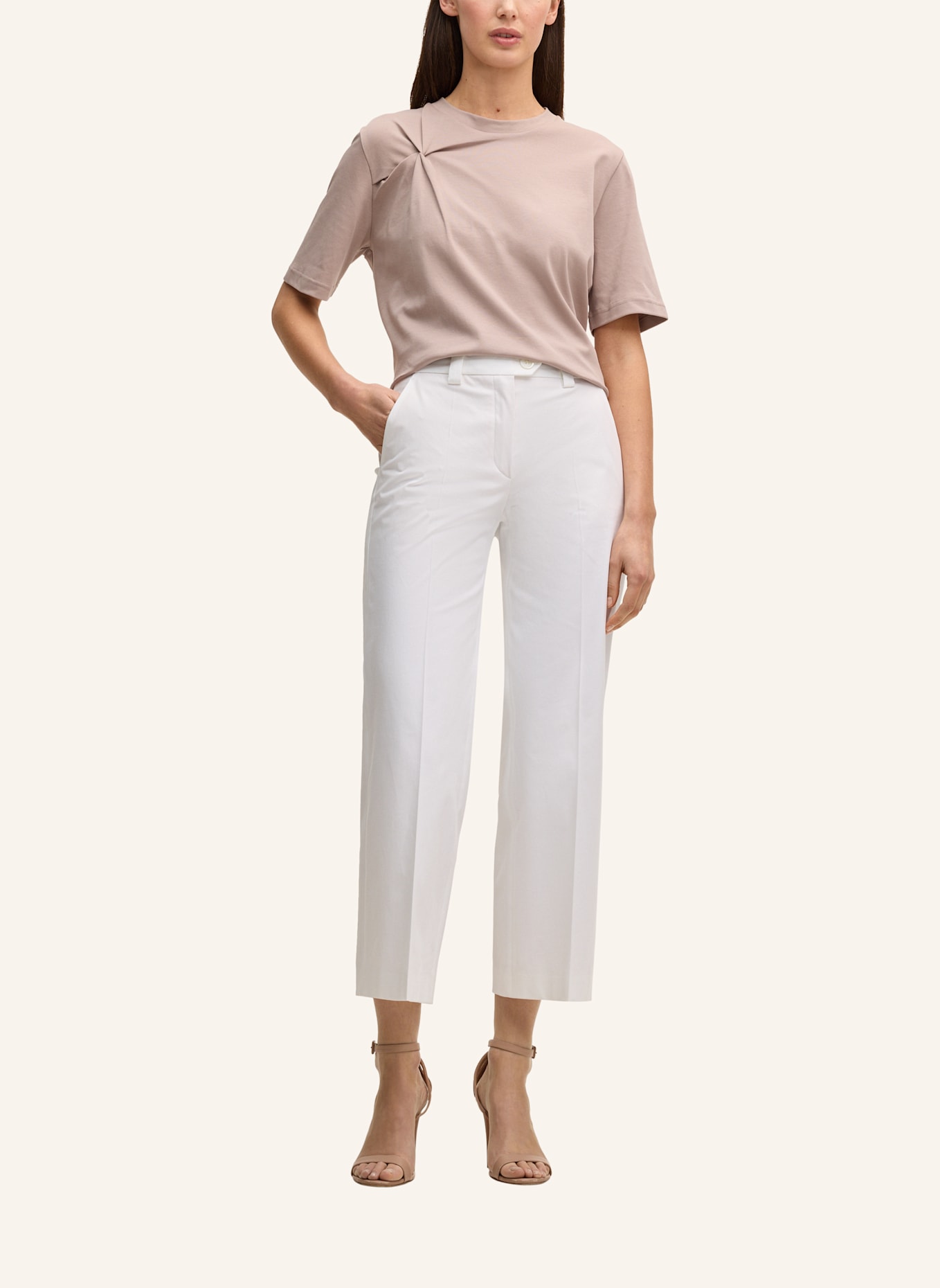 windsor. T-Shirt: TAUPE