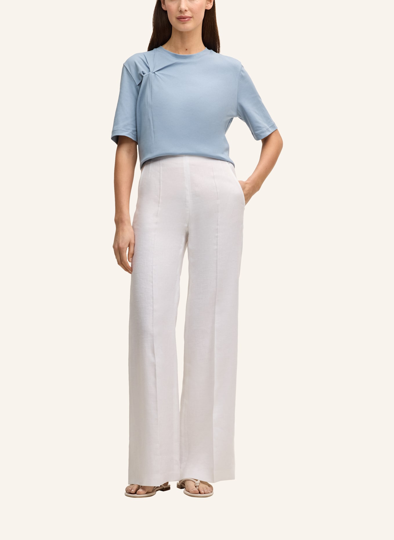 windsor. T-Shirt: HELLBLAU