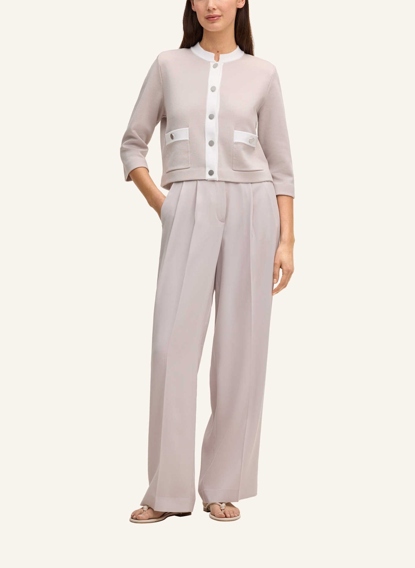 windsor. Cardigan: BEIGE