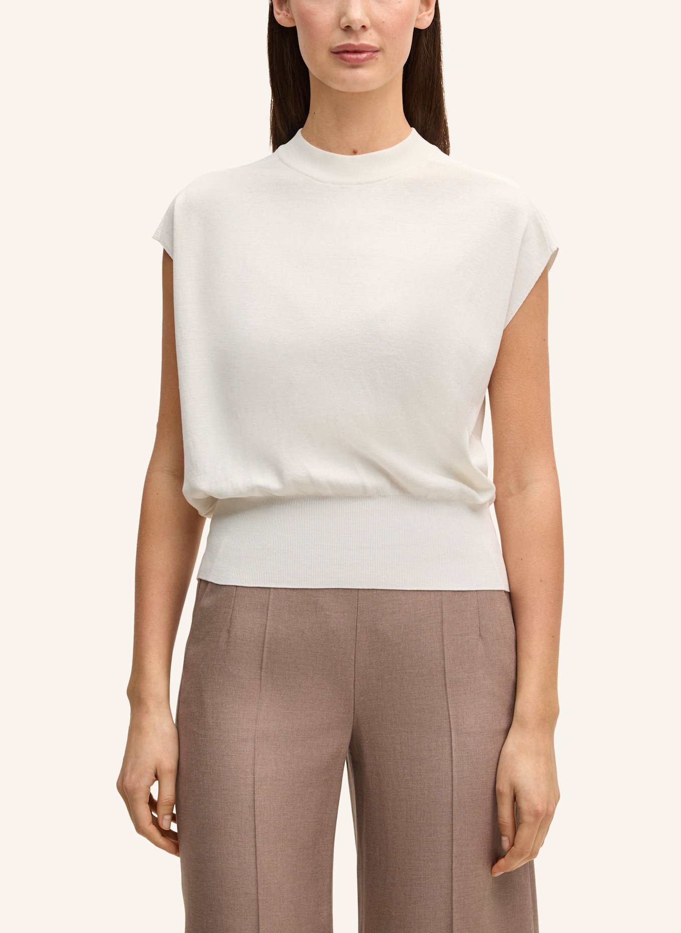 windsor. Strickshirt: WEISS