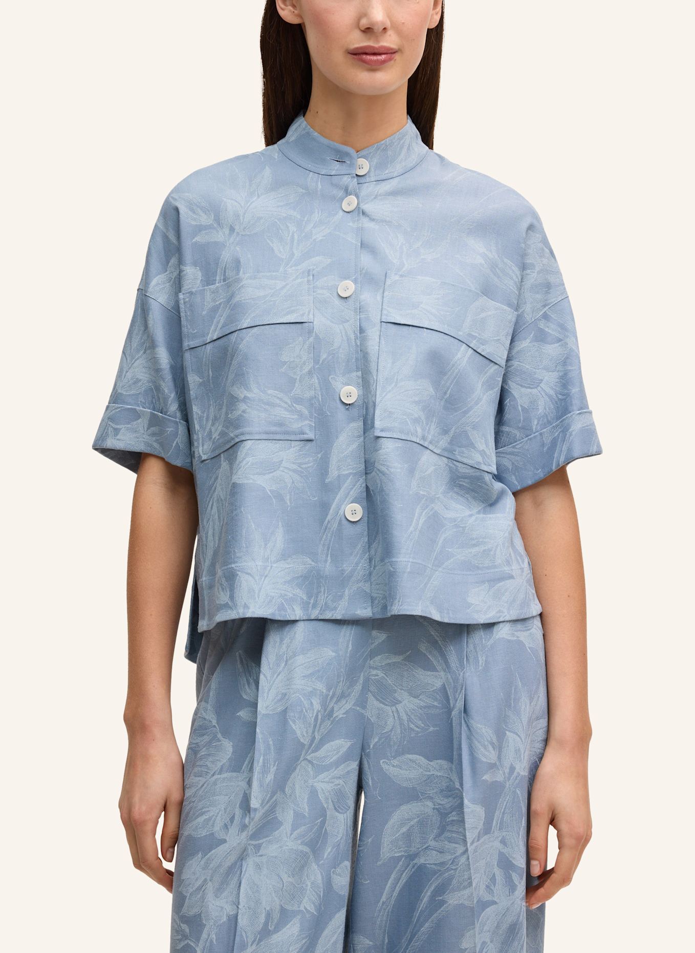 windsor. Hemdbluse: HELLBLAU