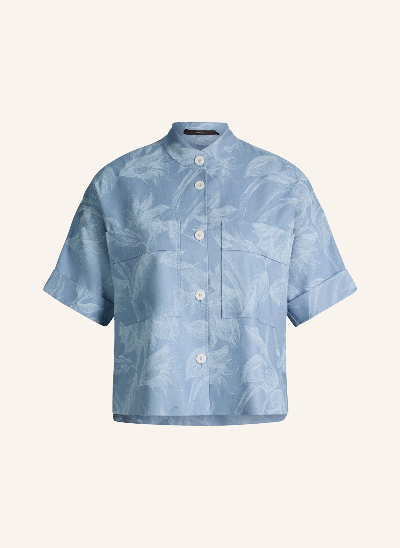 windsor. Hemdbluse: HELLBLAU