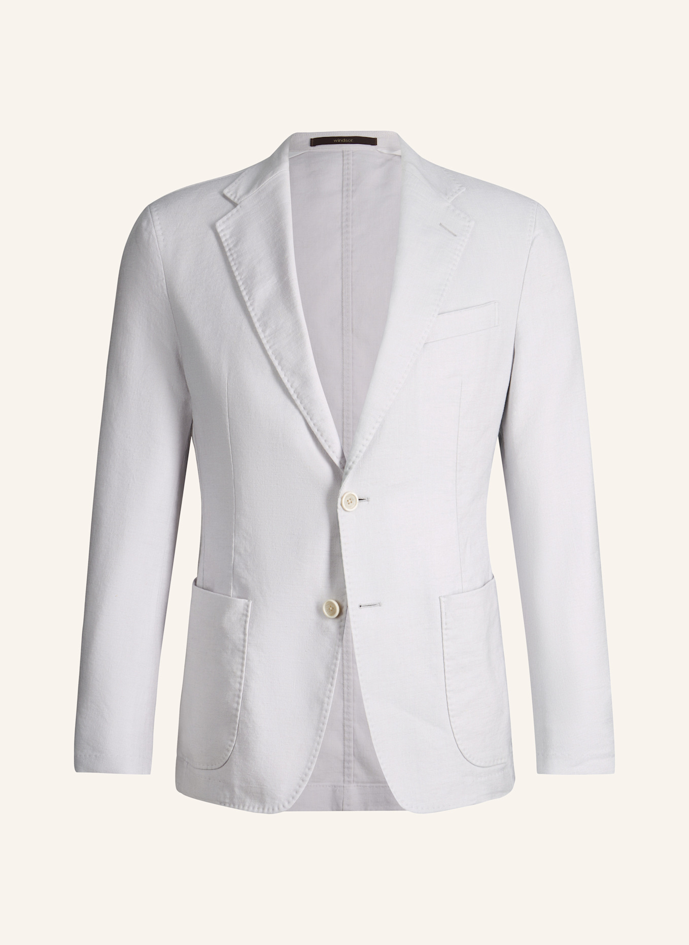 windsor. Baukasten Sakko Shaped Fit: HELLGRAU