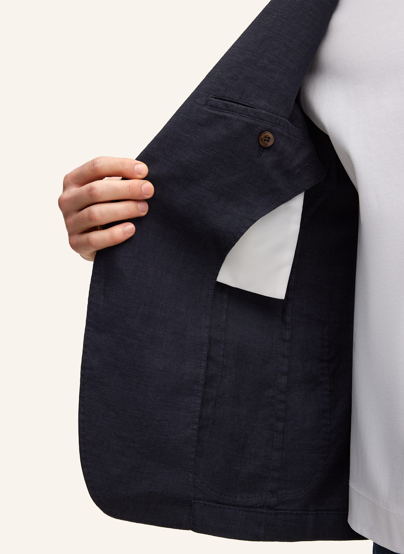 windsor. Baukasten Sakko Shaped Fit: DUNKELBLAU