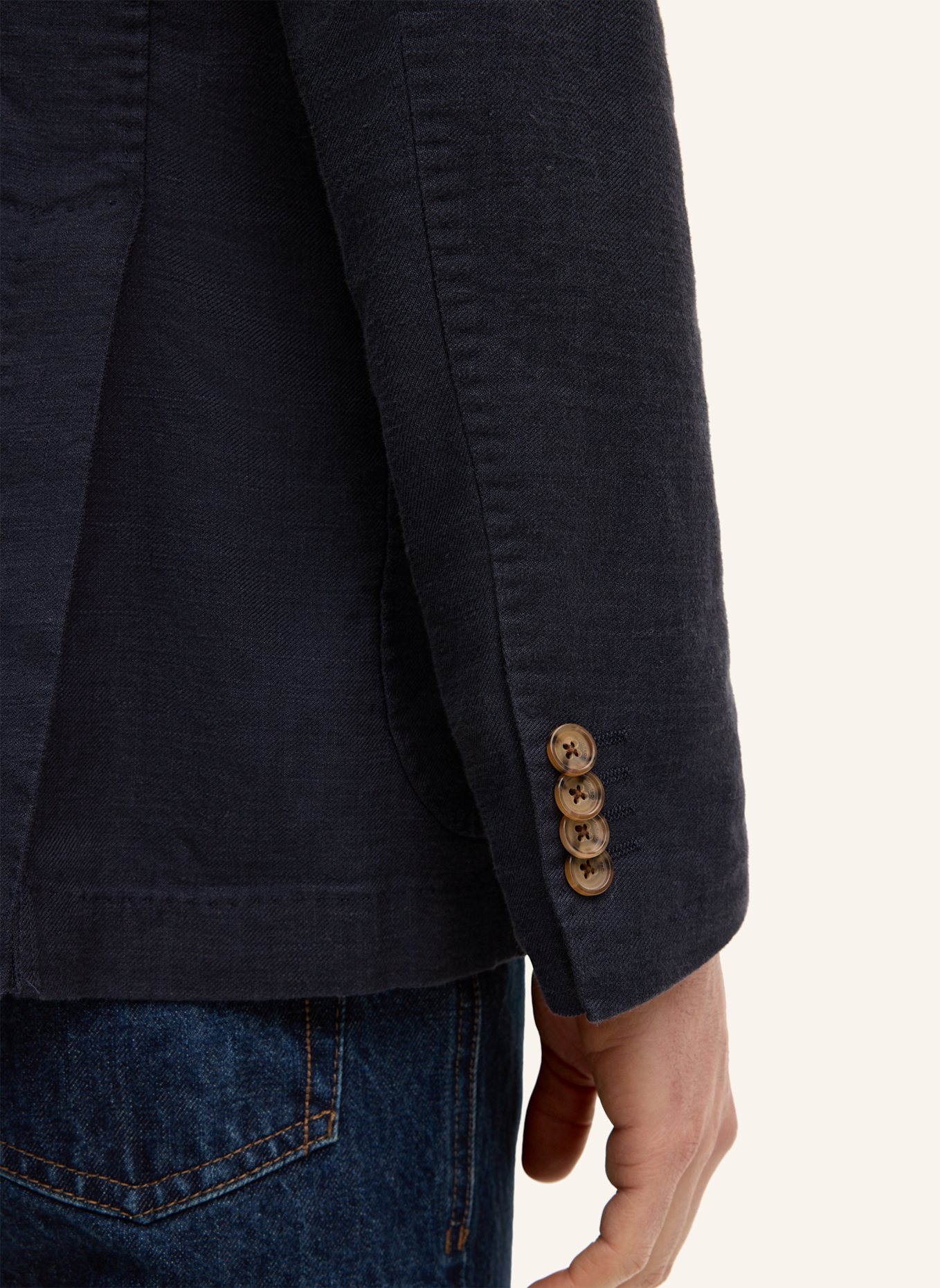 windsor. Baukasten Sakko Shaped Fit: DUNKELBLAU