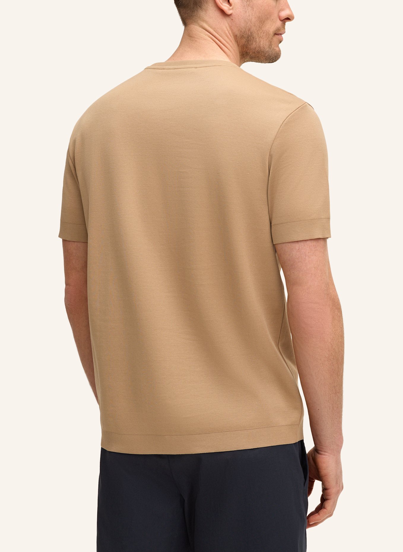 windsor. Strickshirt FLORO: CAMEL