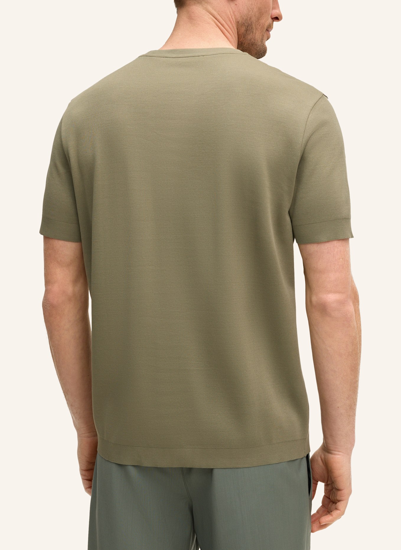 windsor. Strickshirt FLORO: OLIV