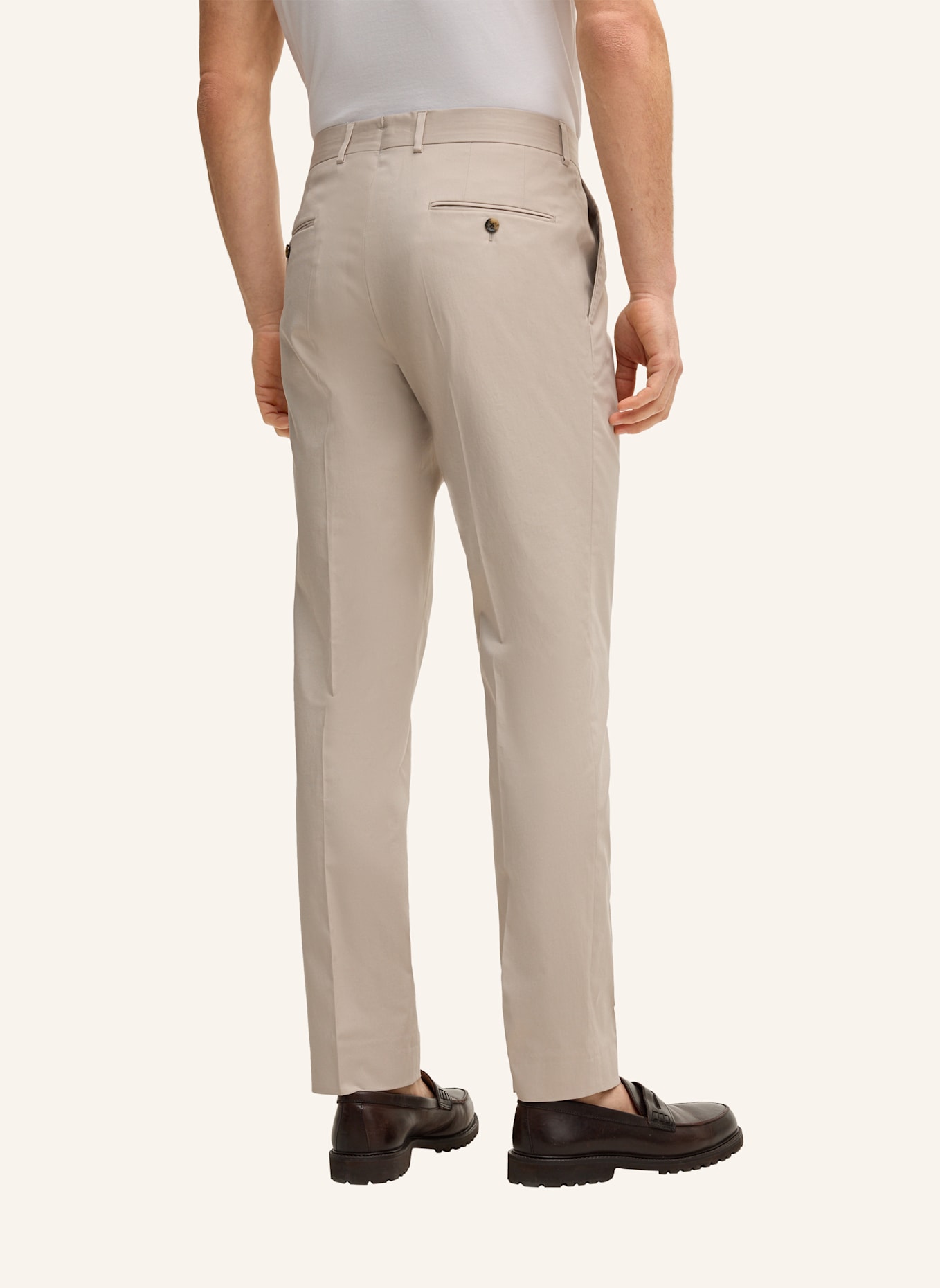 windsor. Stoffhose Shaped Fit: BEIGE