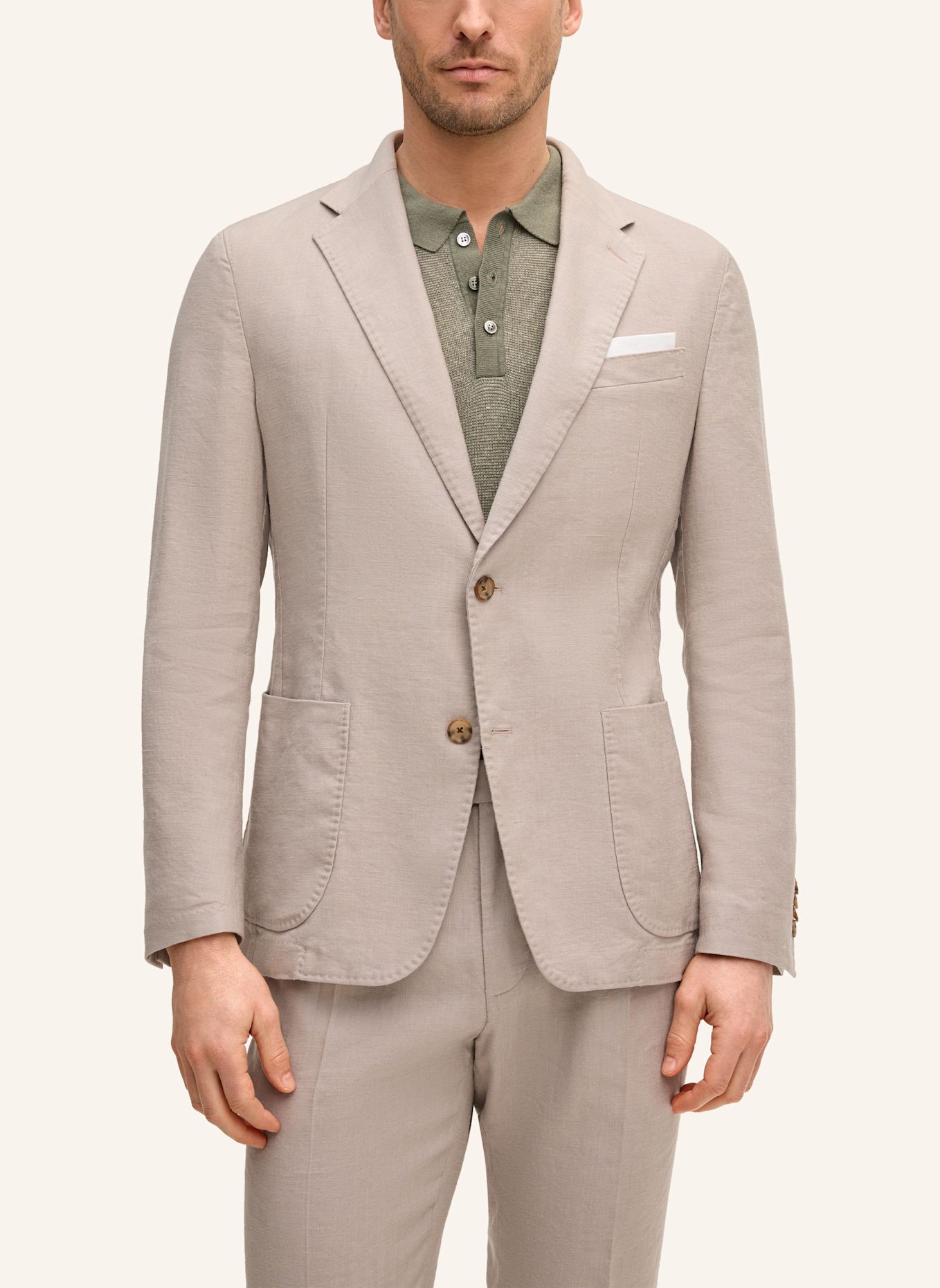 windsor. Baukasten Sakko Shaped Fit: BEIGE