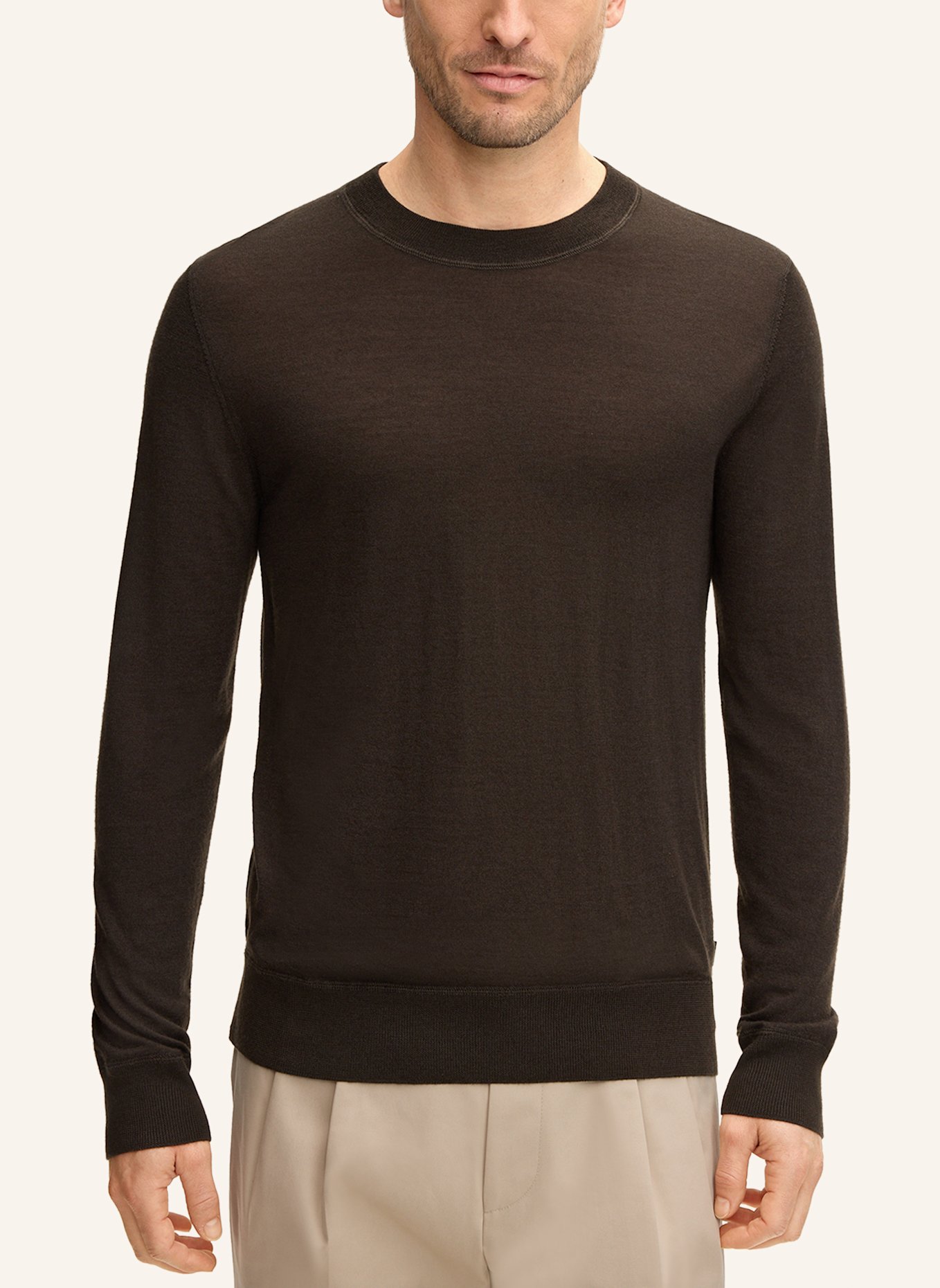 windsor. Pullover NANDO: BRAUN
