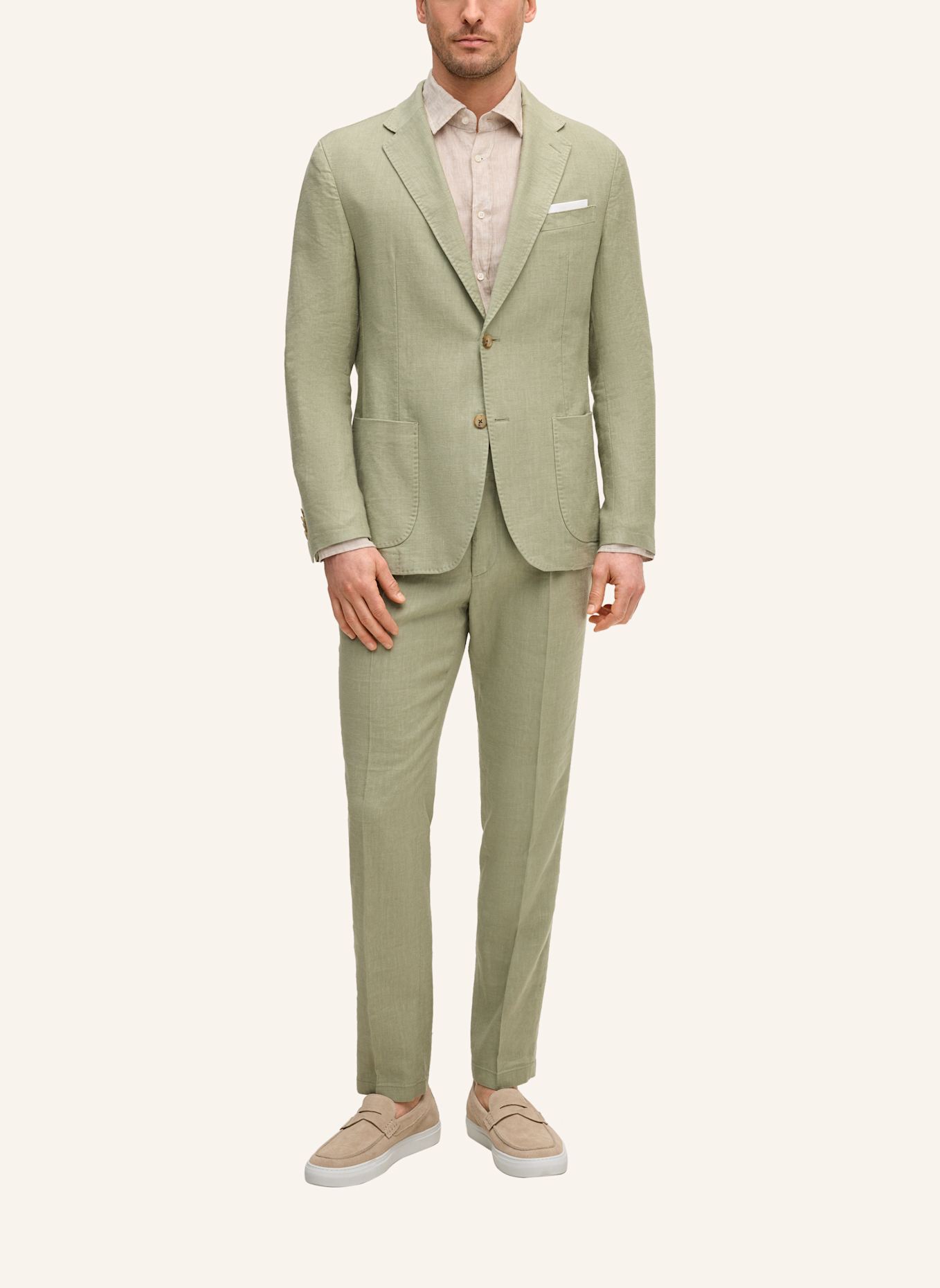 windsor. Baukasten Sakko Shaped Fit: HELLGRÜN