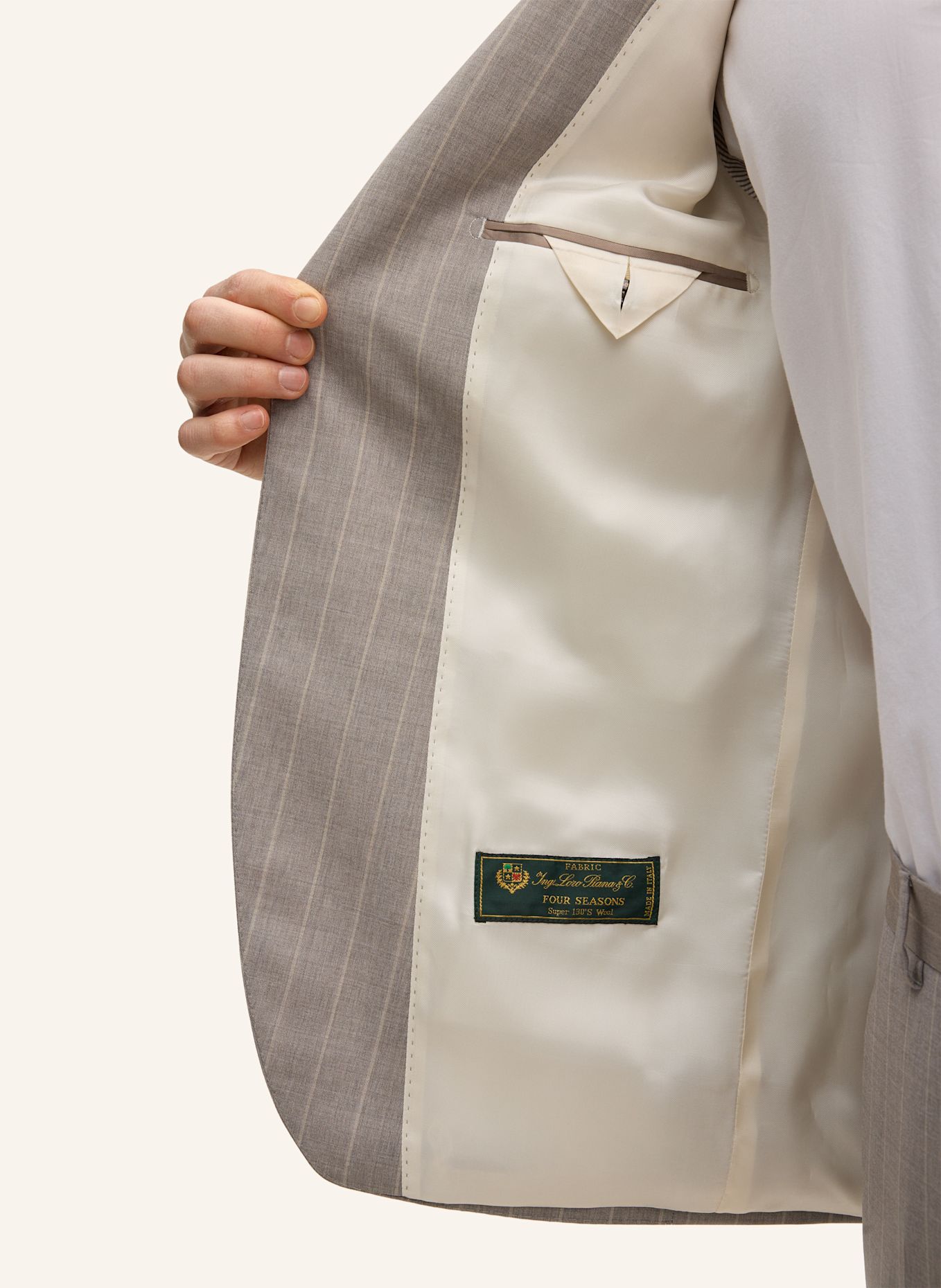 windsor. Anzug Shaped Fit: GRAU