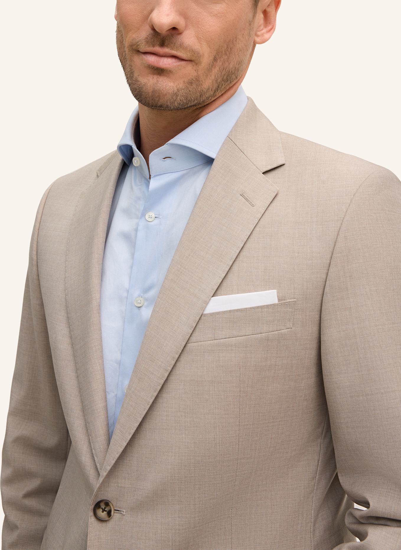 windsor. Anzug Shaped Fit: TAUPE