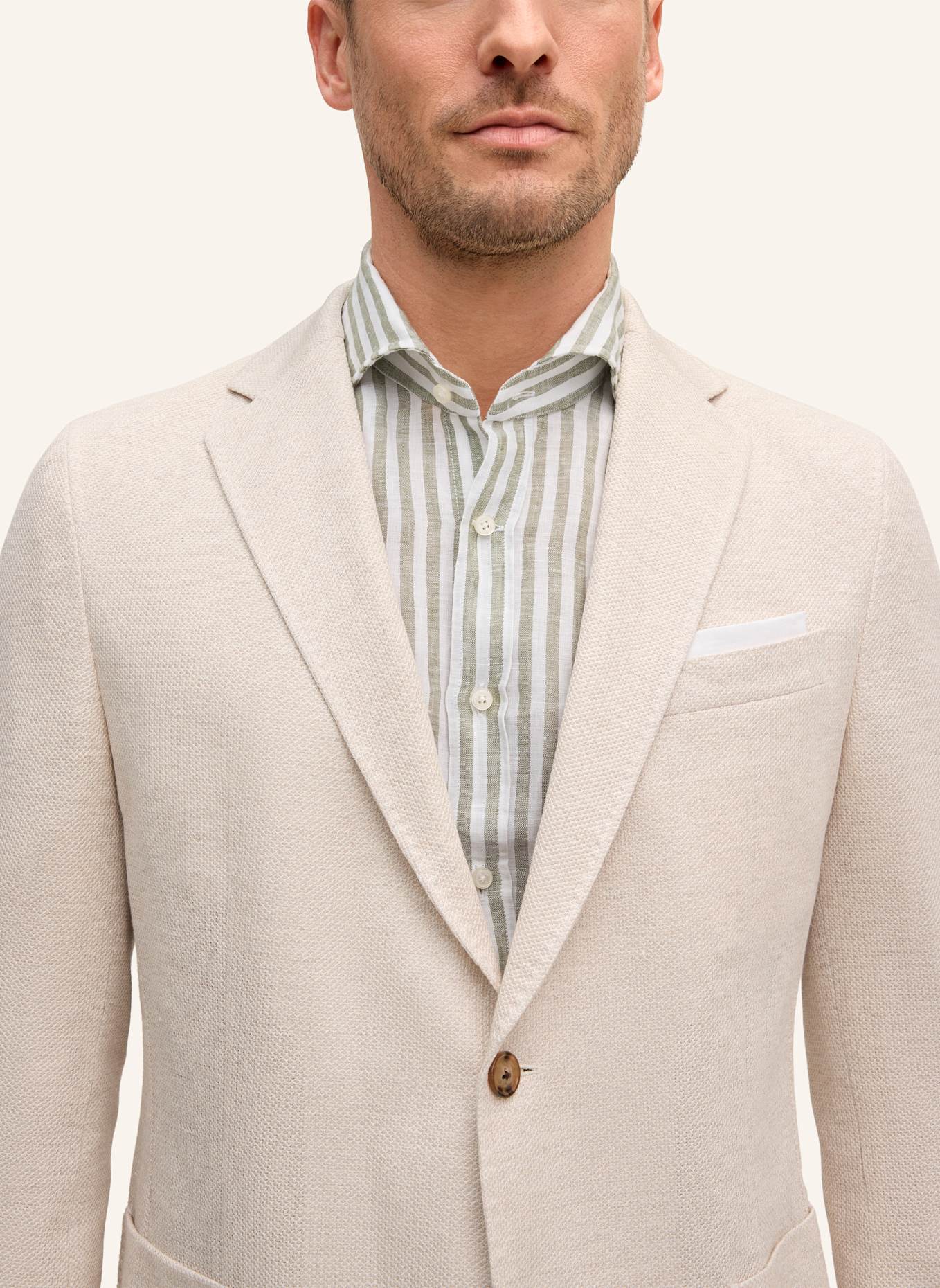 windsor. Sakko Shaped Fit: ECRU