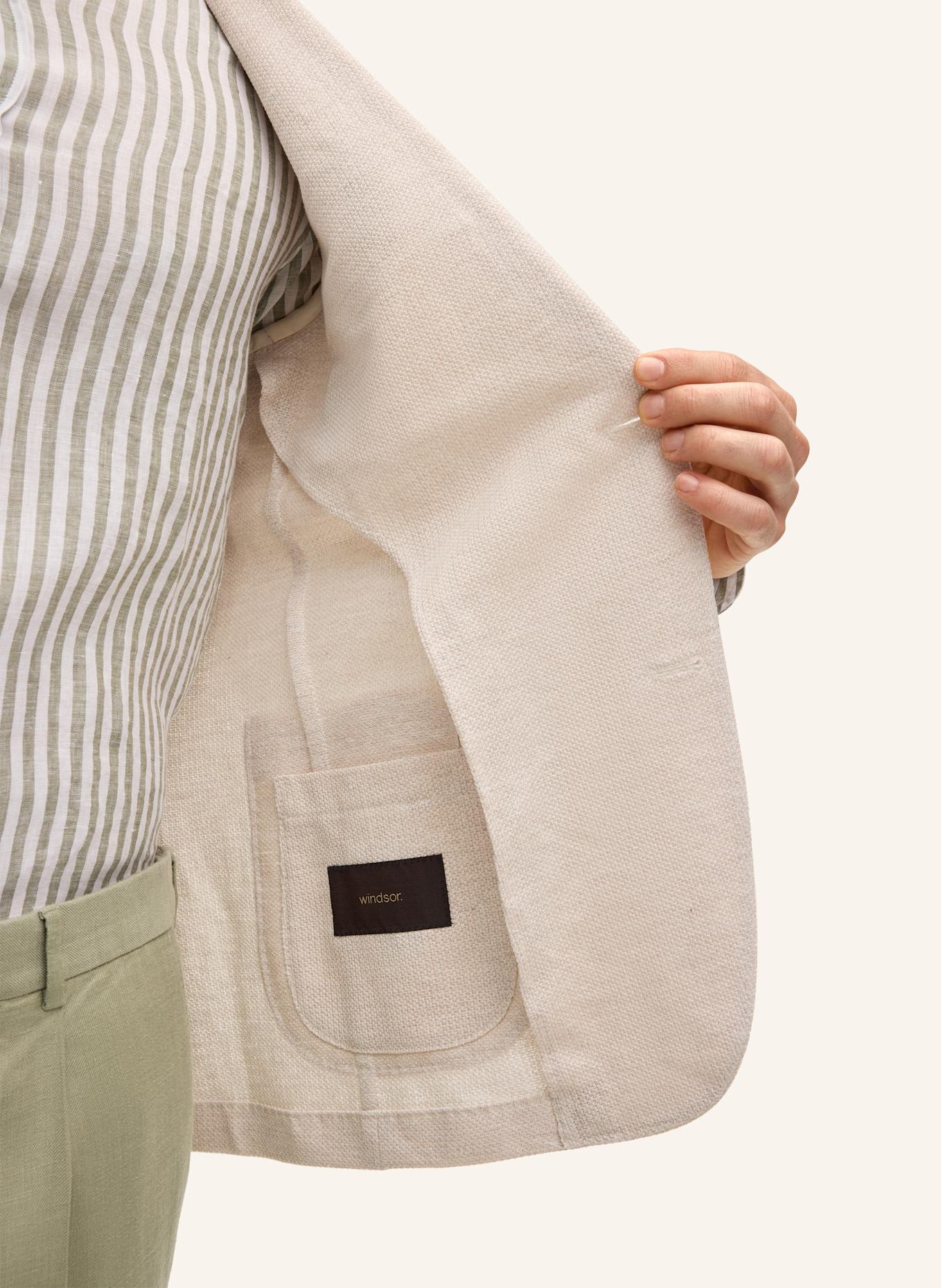 windsor. Sakko Shaped Fit: ECRU