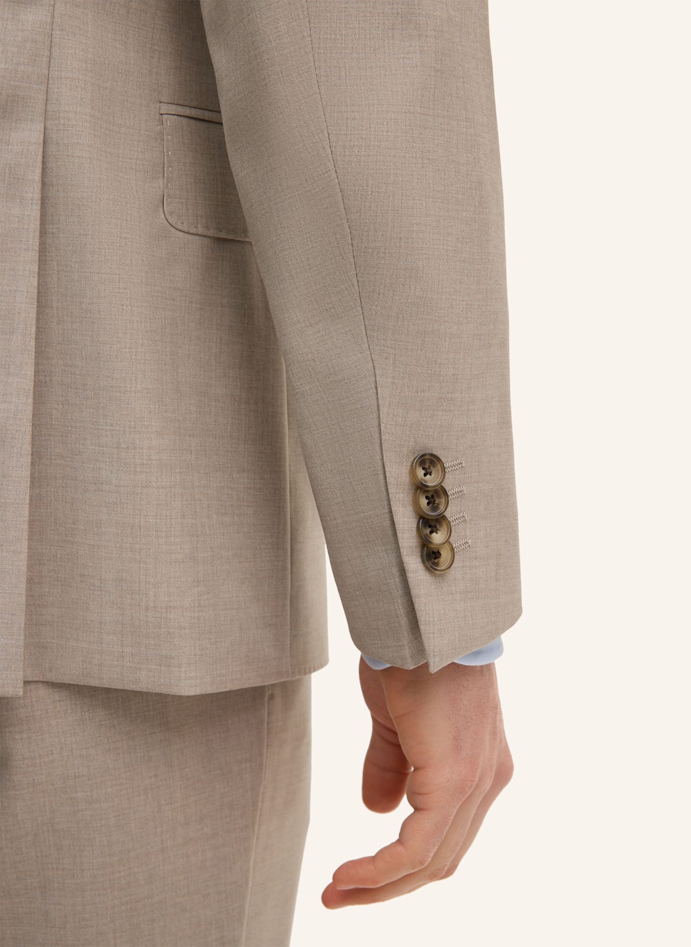 windsor. Anzug Shaped Fit: TAUPE