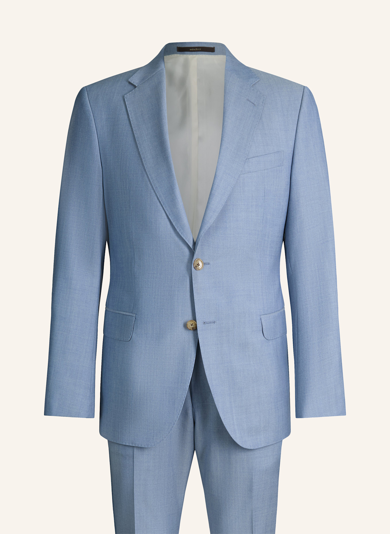 windsor. Anzug Shaped Fit: BLAU