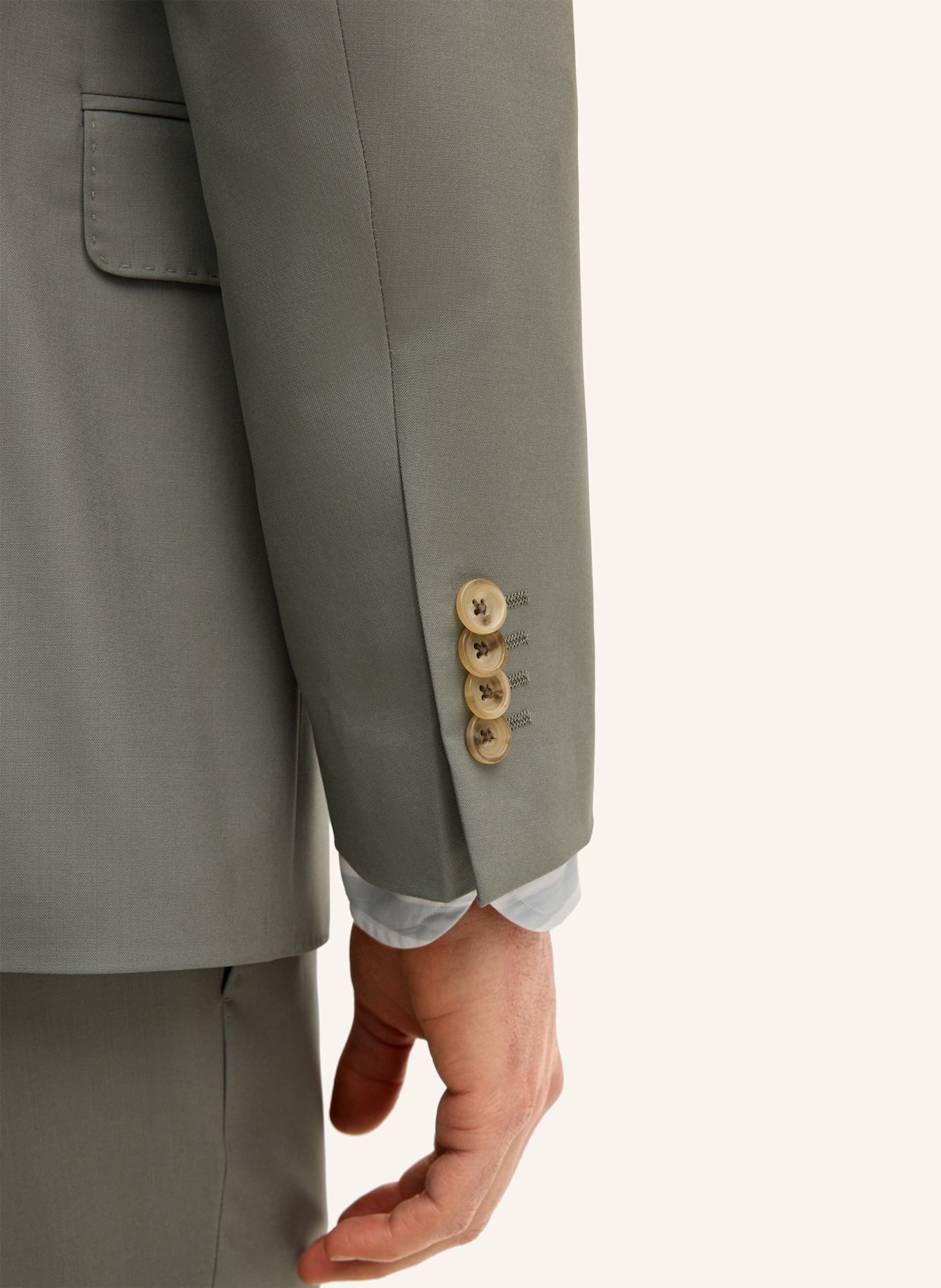 windsor. Anzug Shaped Fit: GRÜN