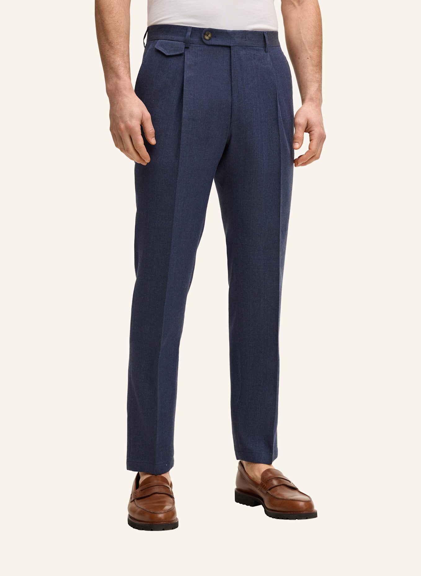 windsor. Anzughose Shaped Fit: BLAU