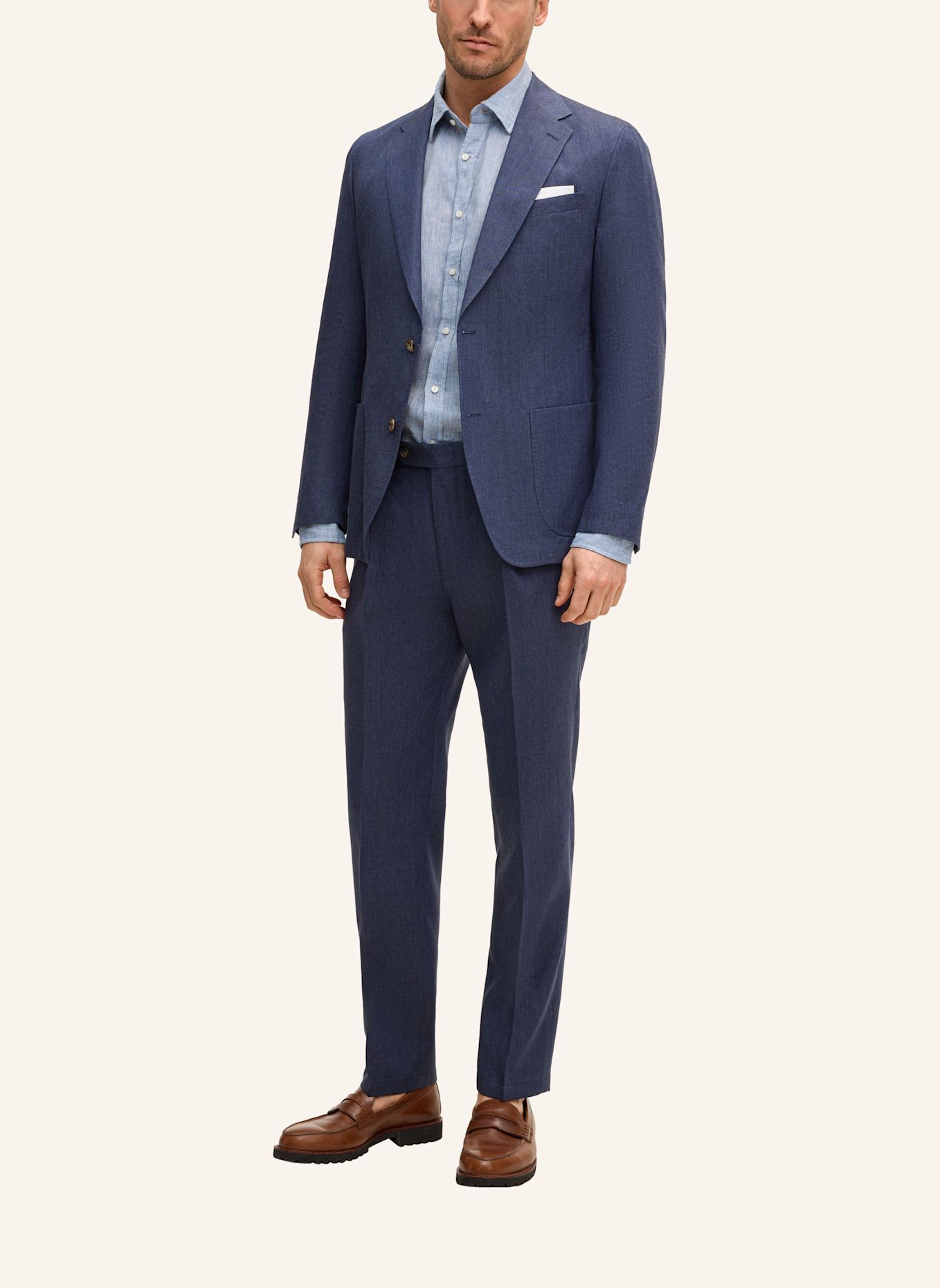 windsor. Anzughose Shaped Fit: BLAU