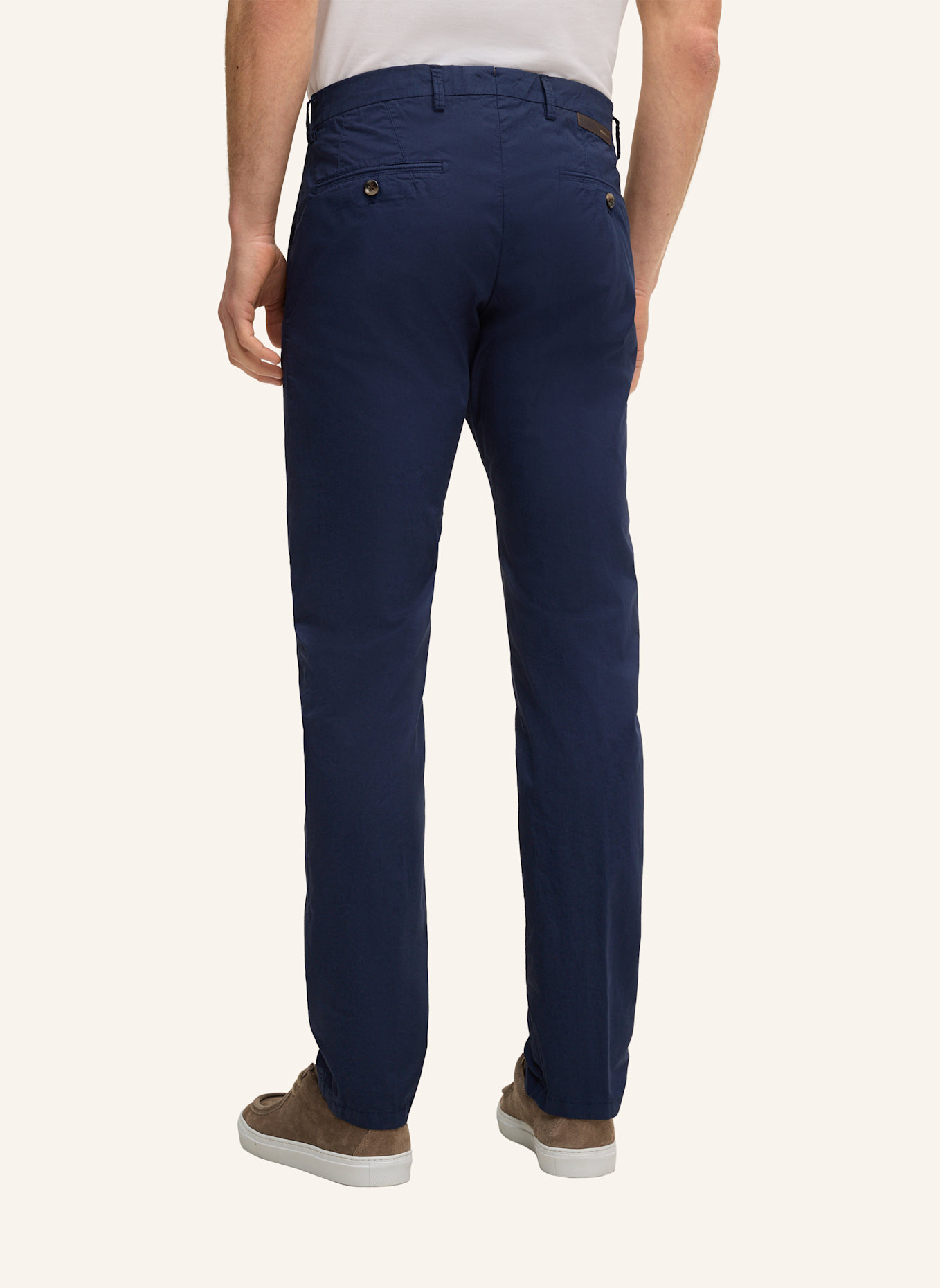 windsor. Chino Regular Fit: DUNKELBLAU