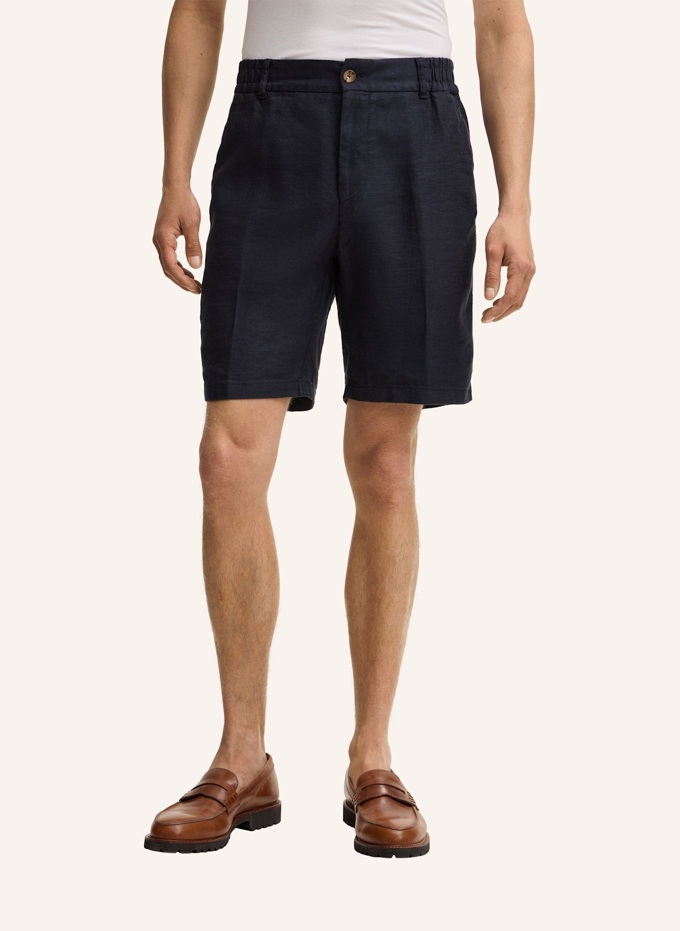 windsor. Shorts Shaped Fit: DUNKELBLAU