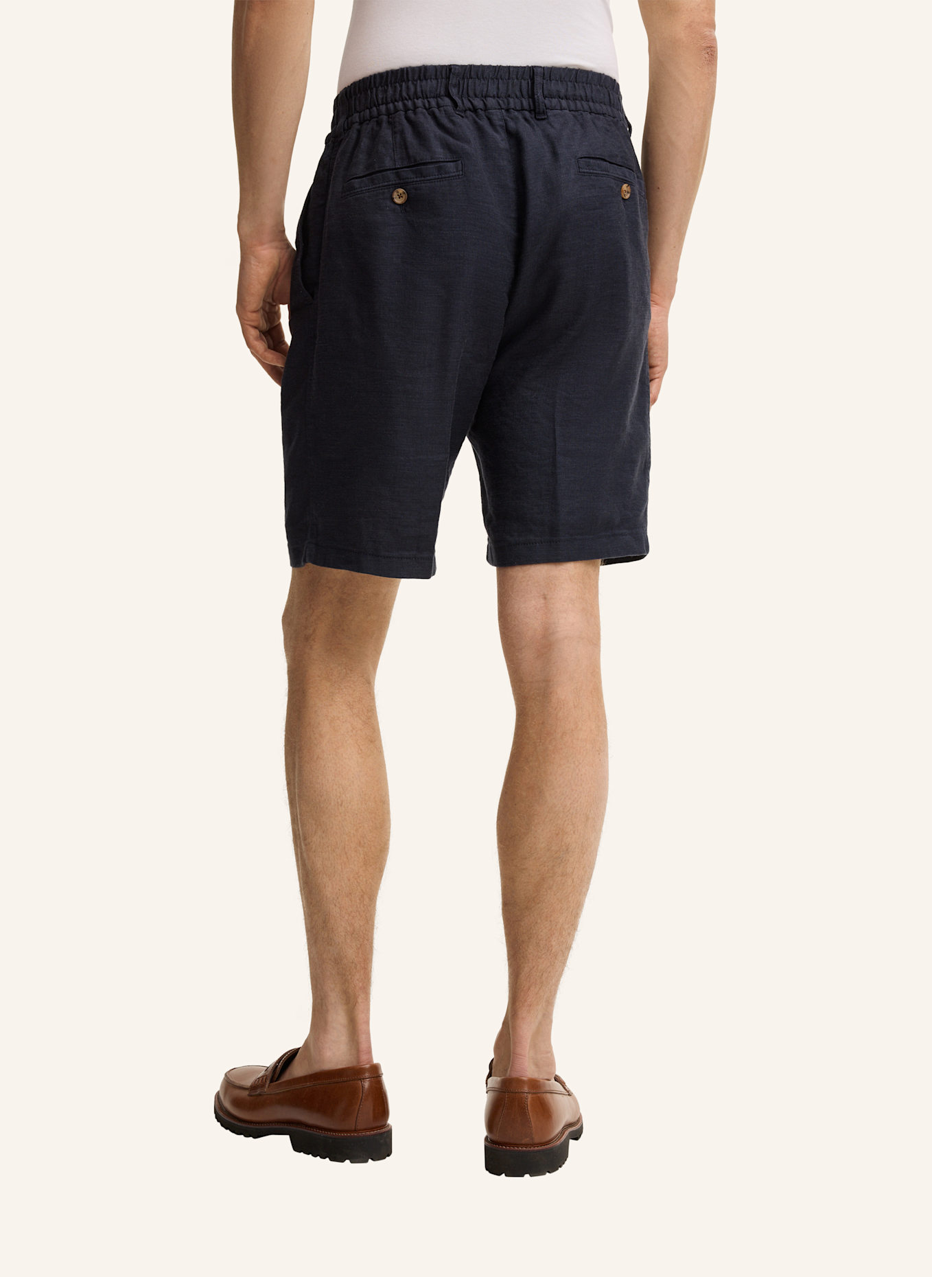 windsor. Shorts Shaped Fit: DUNKELBLAU
