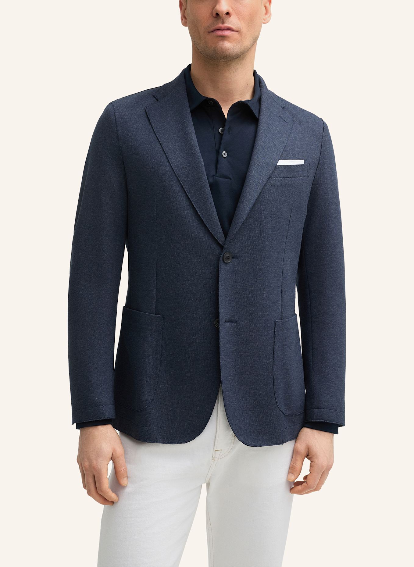 windsor. Sakko Shaped Fit: BLAU