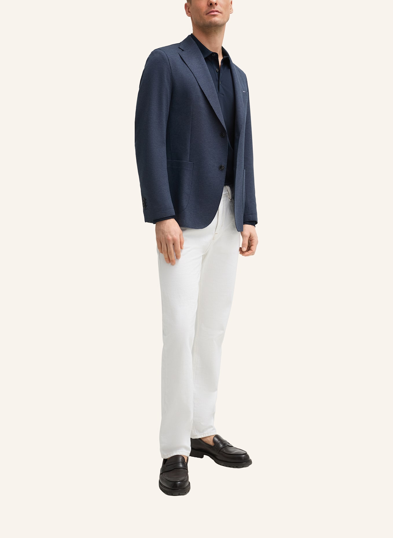 windsor. Sakko Shaped Fit: BLAU