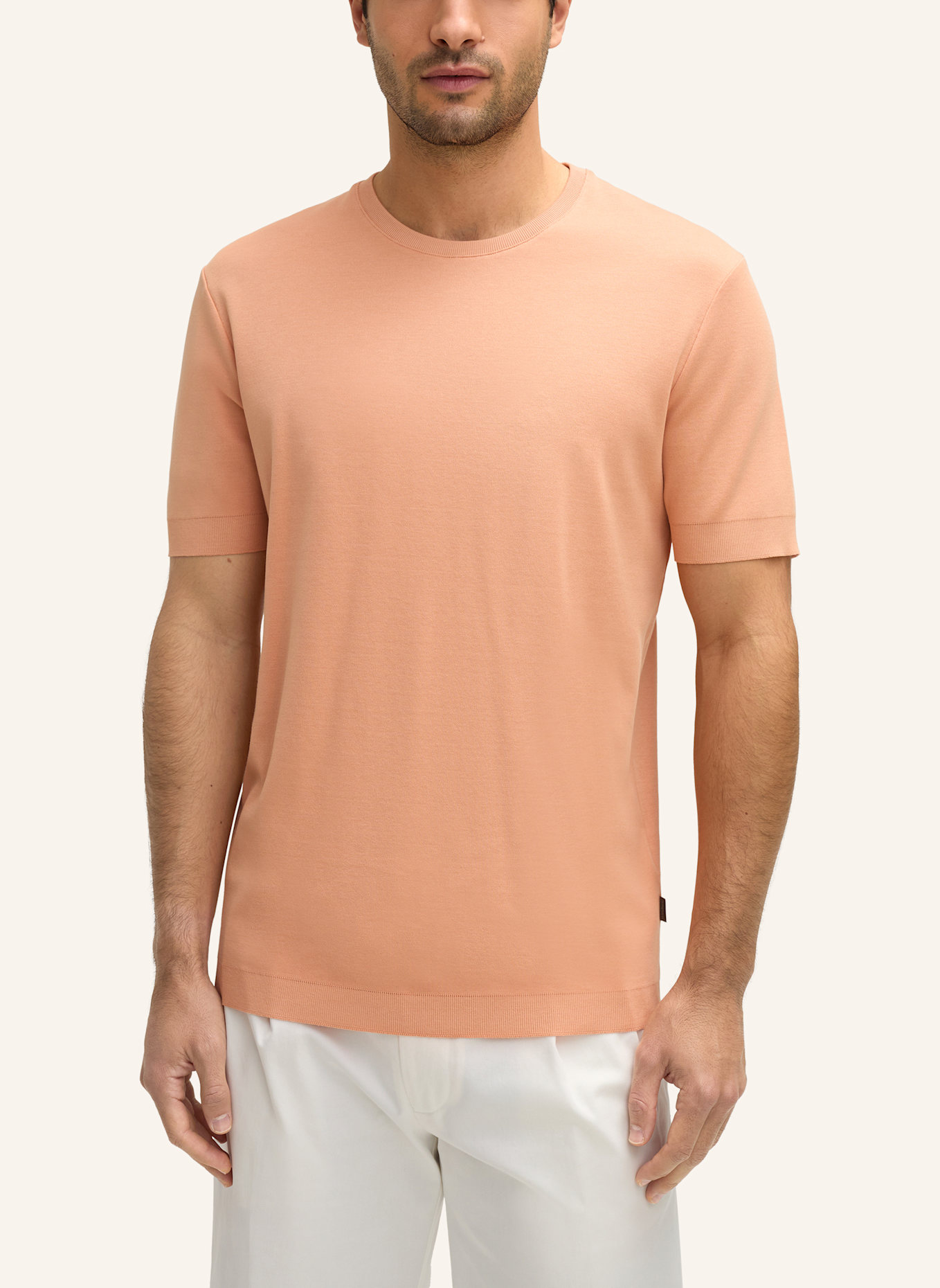 windsor. Strickshirt FLORO: ORANGE