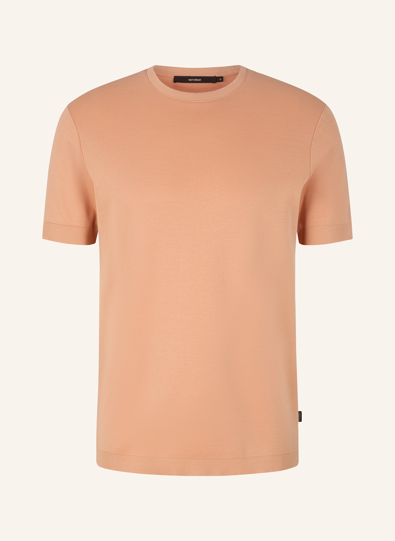 windsor. Strickshirt FLORO: ORANGE