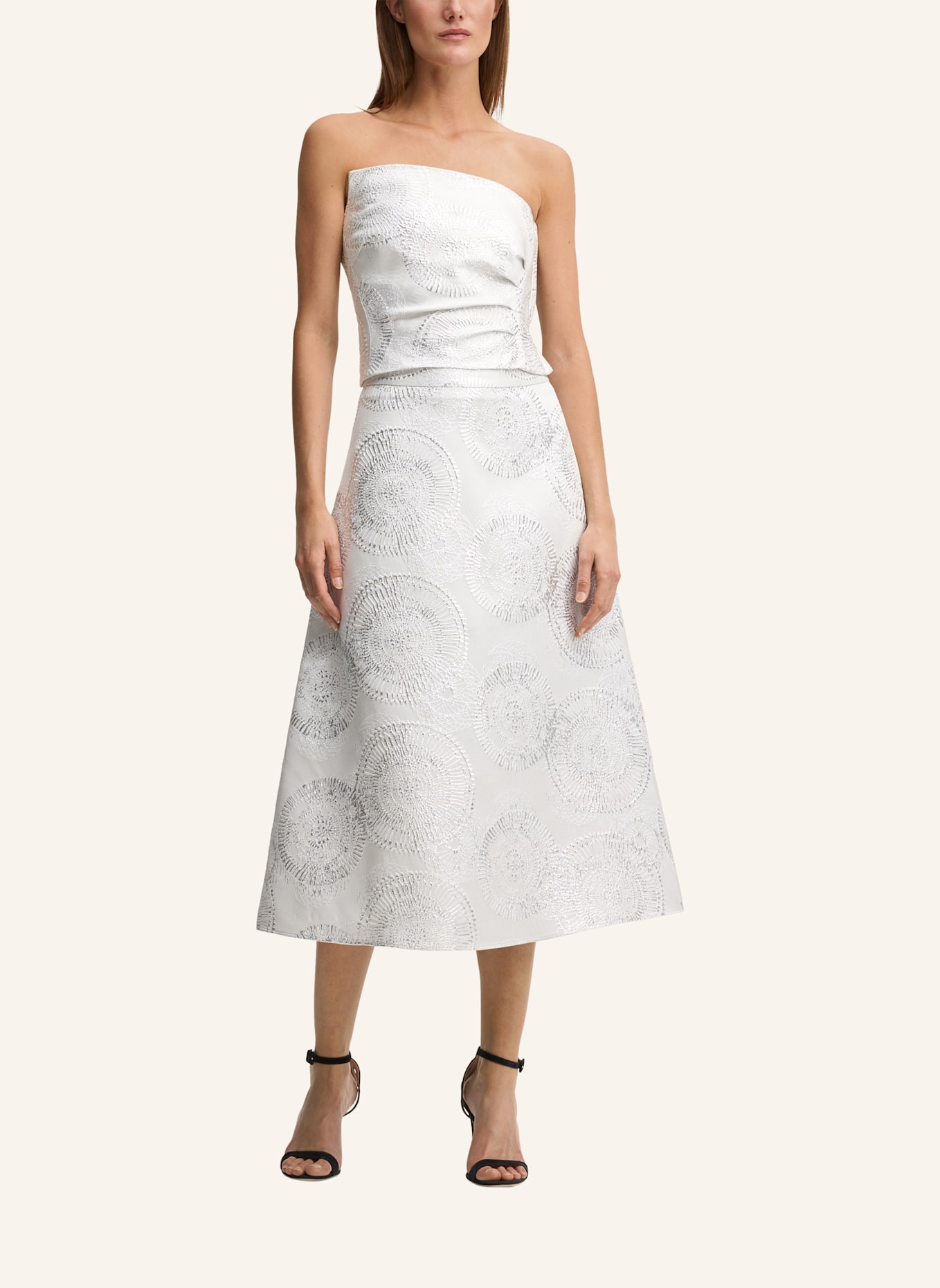 windsor. Blusen-Corsage: GRAU