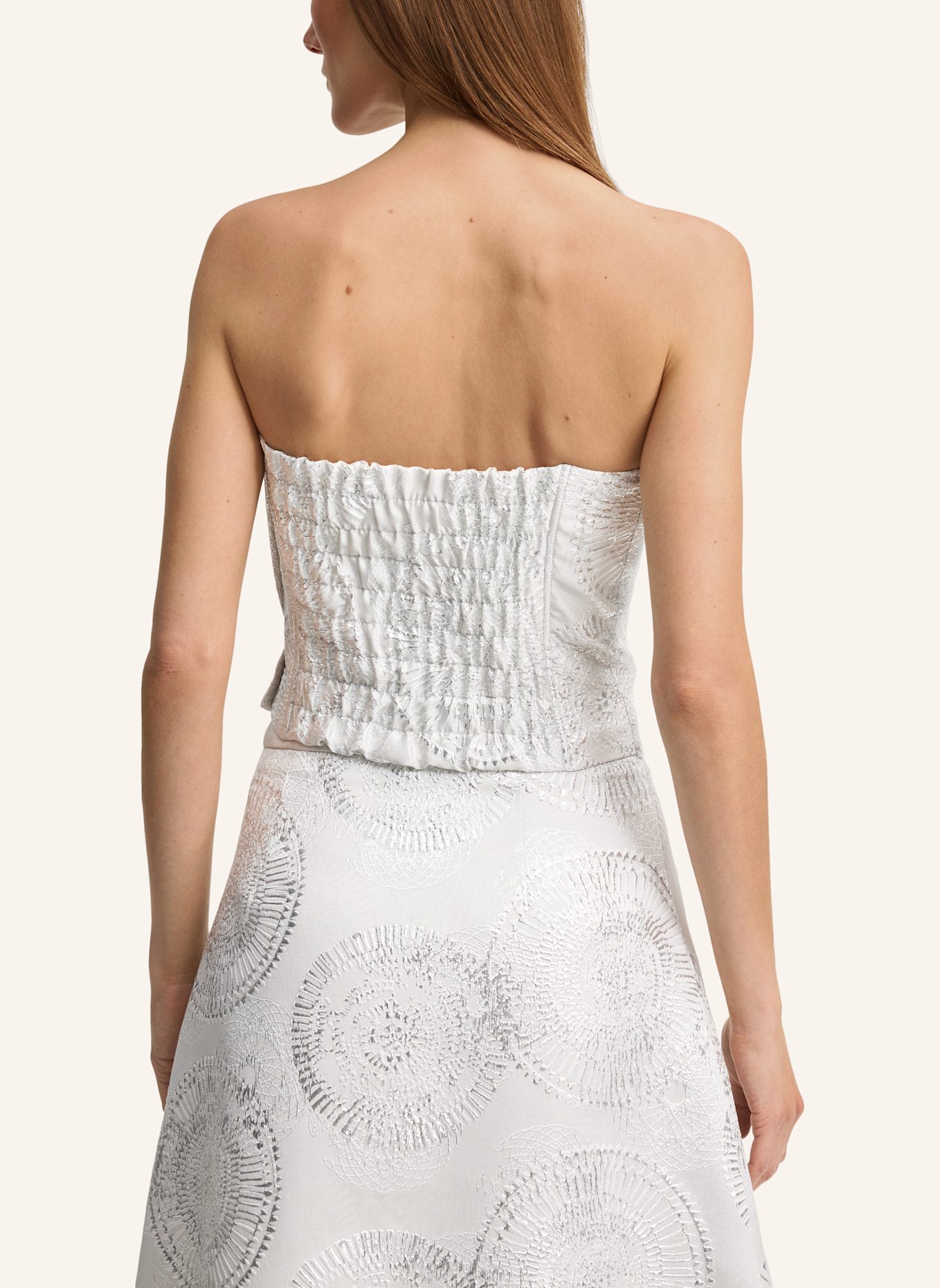 windsor. Blusen-Corsage: GRAU