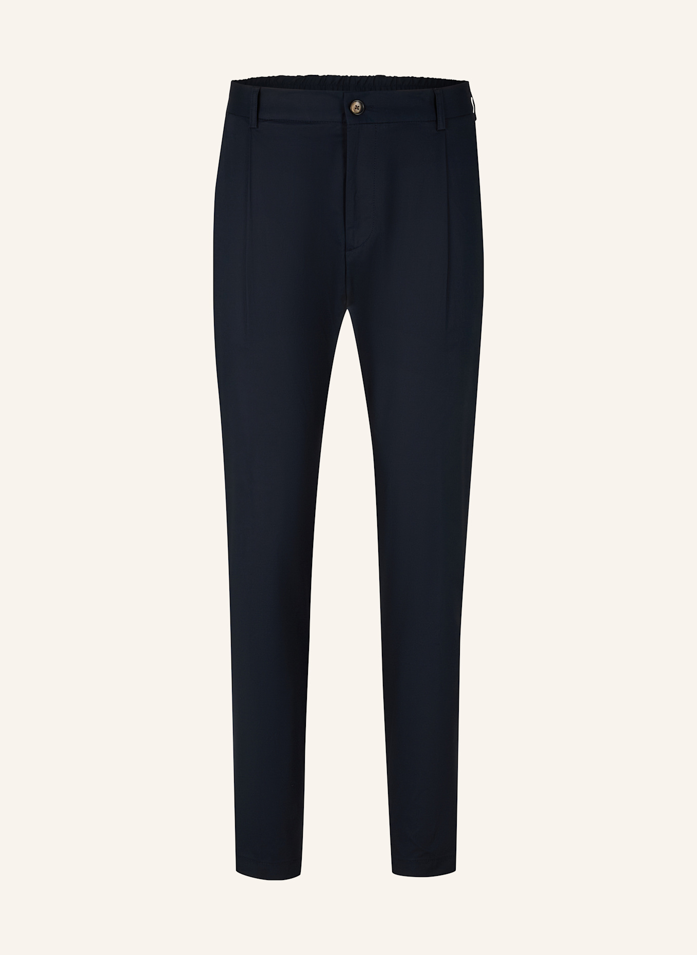 windsor. Bundfaltenhose Shaped Fit: DUNKELBLAU