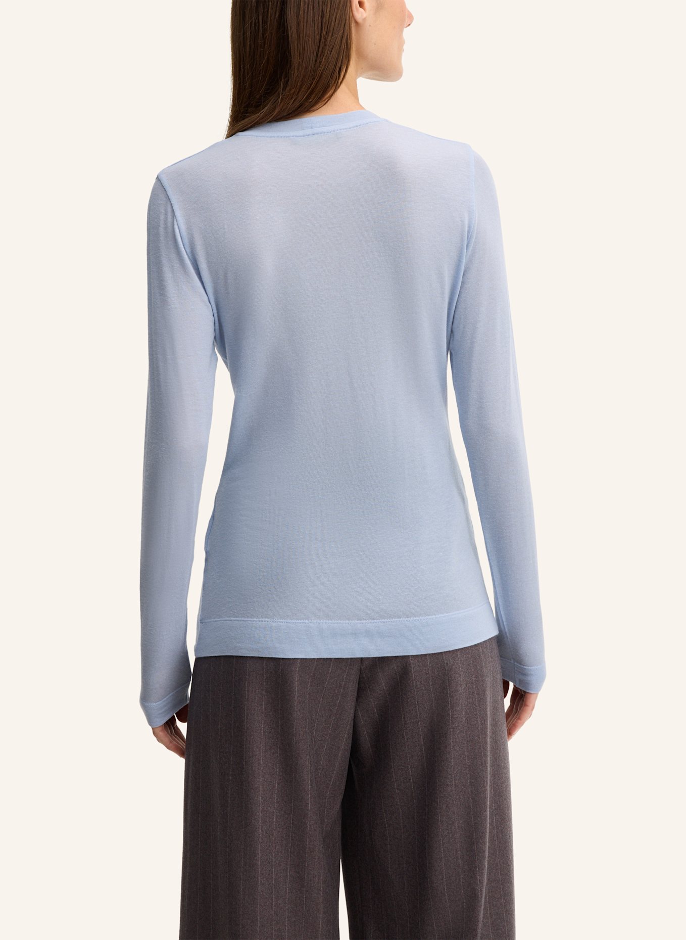 windsor. Longsleeve: HELLBLAU