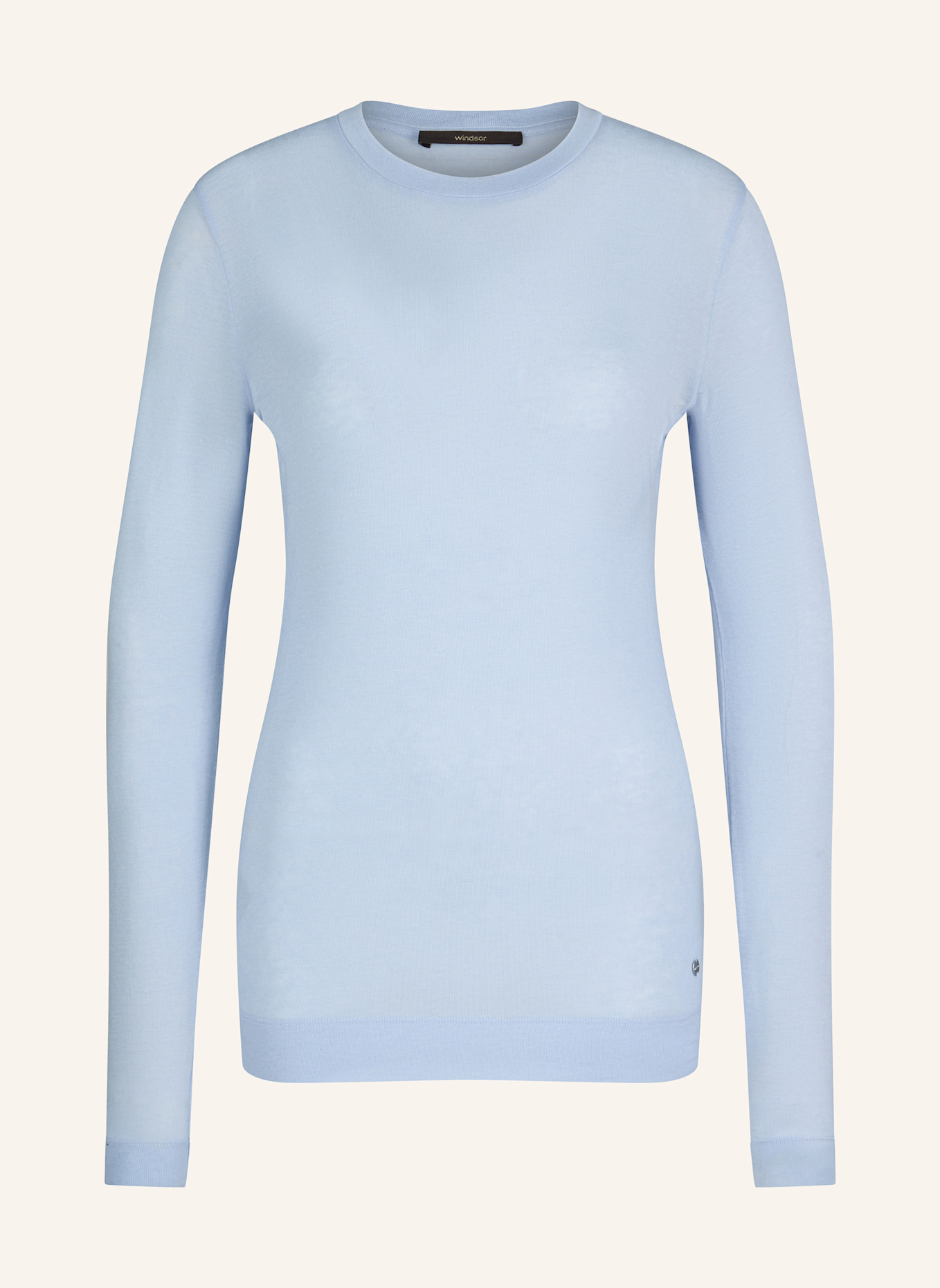 windsor. Longsleeve: HELLBLAU