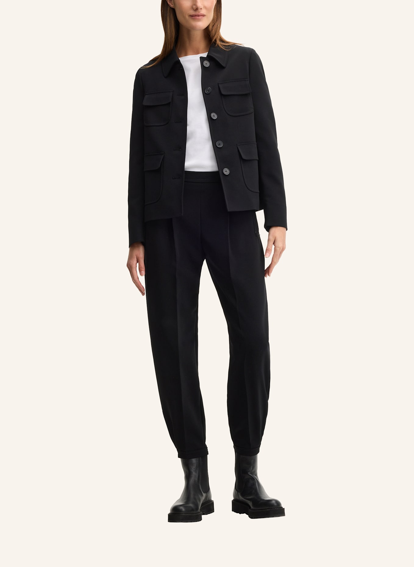 windsor. Blazer-Jacke: SCHWARZ