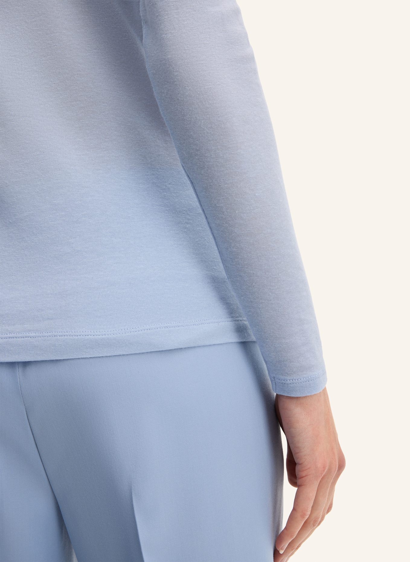windsor. Rollkragenshirt: HELLBLAU