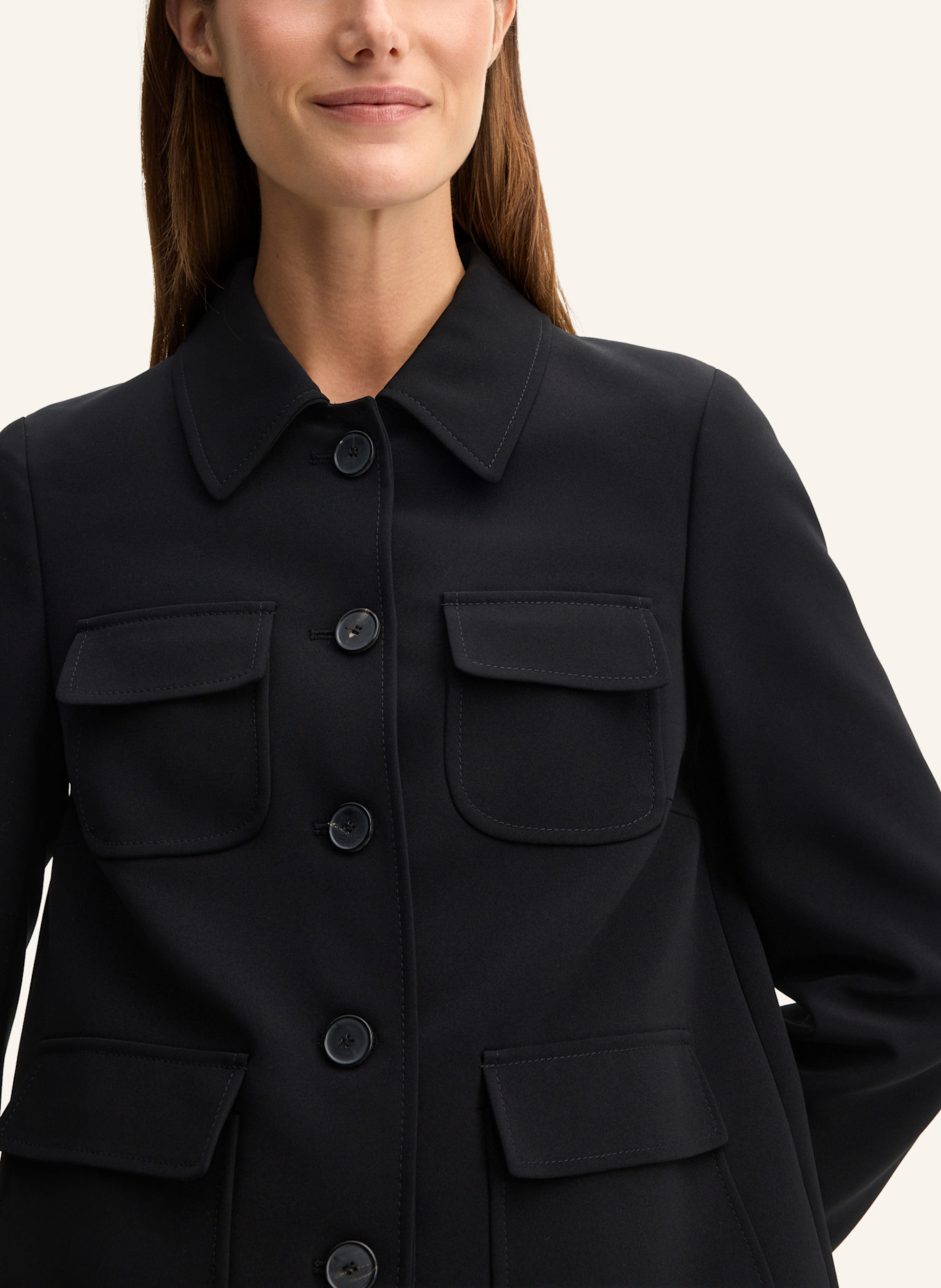 windsor. Blazer-Jacke: SCHWARZ