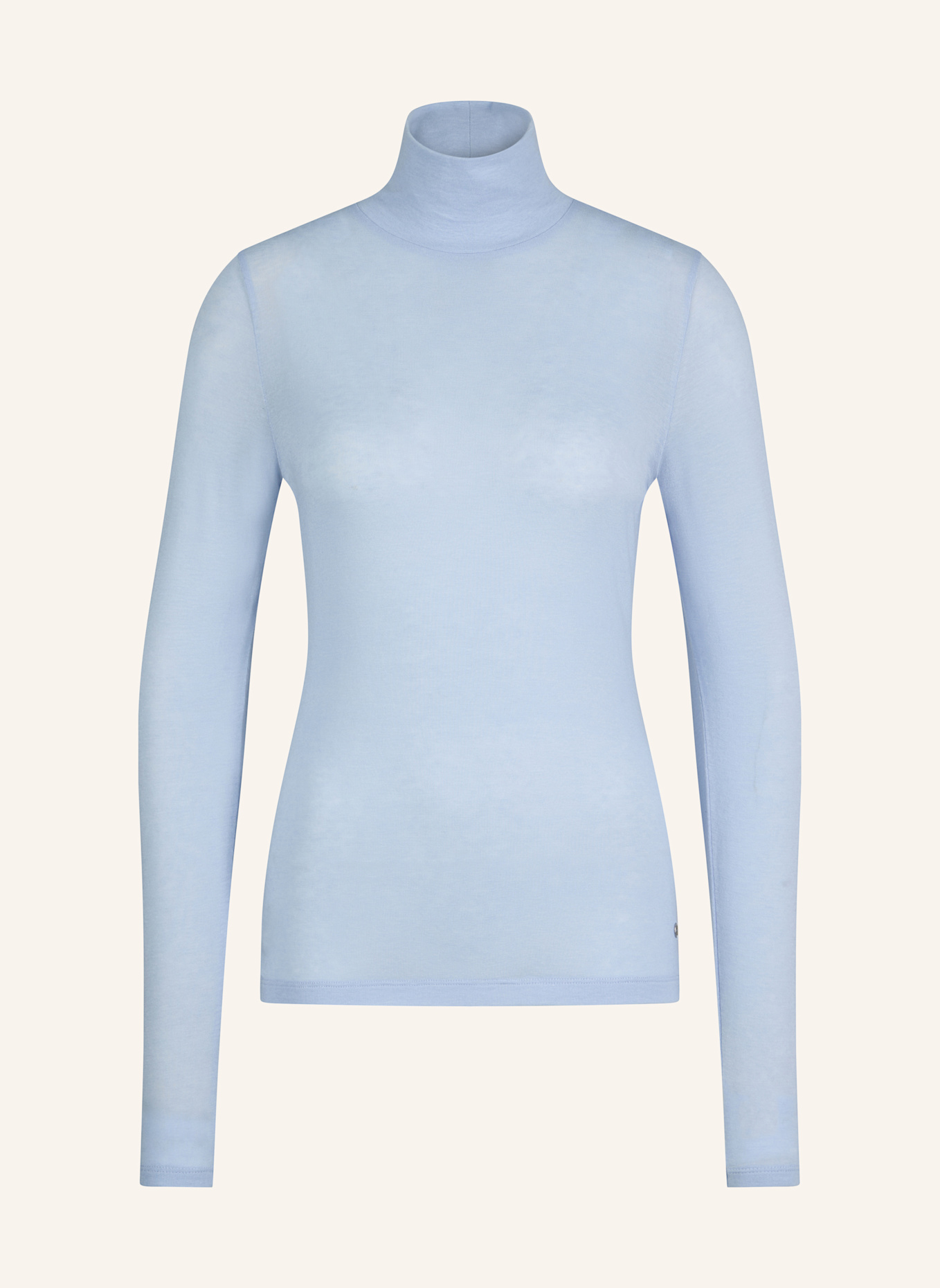 windsor. Rollkragenshirt: HELLBLAU