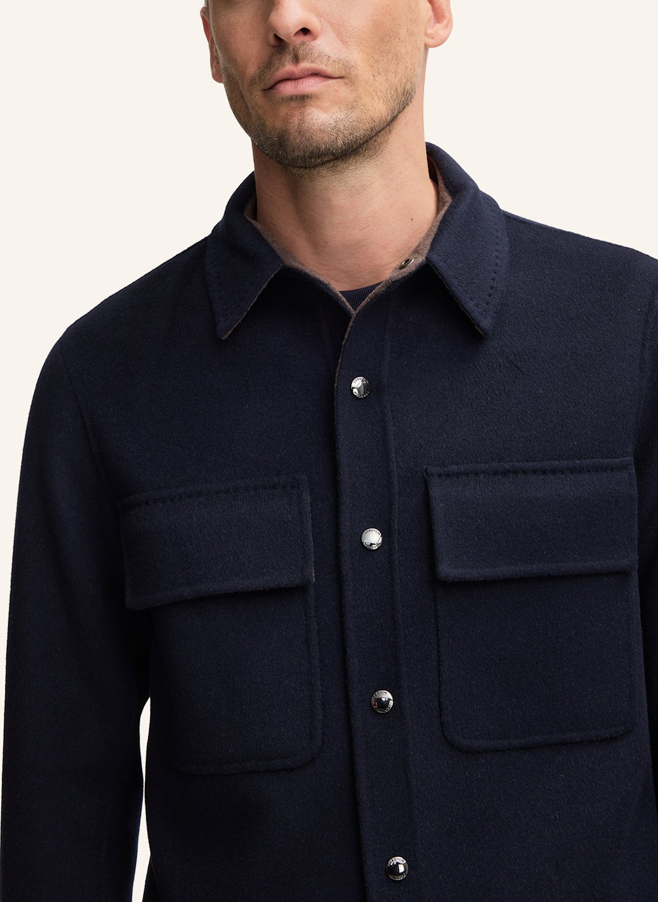 windsor. Hemdjacke: DUNKELBLAU