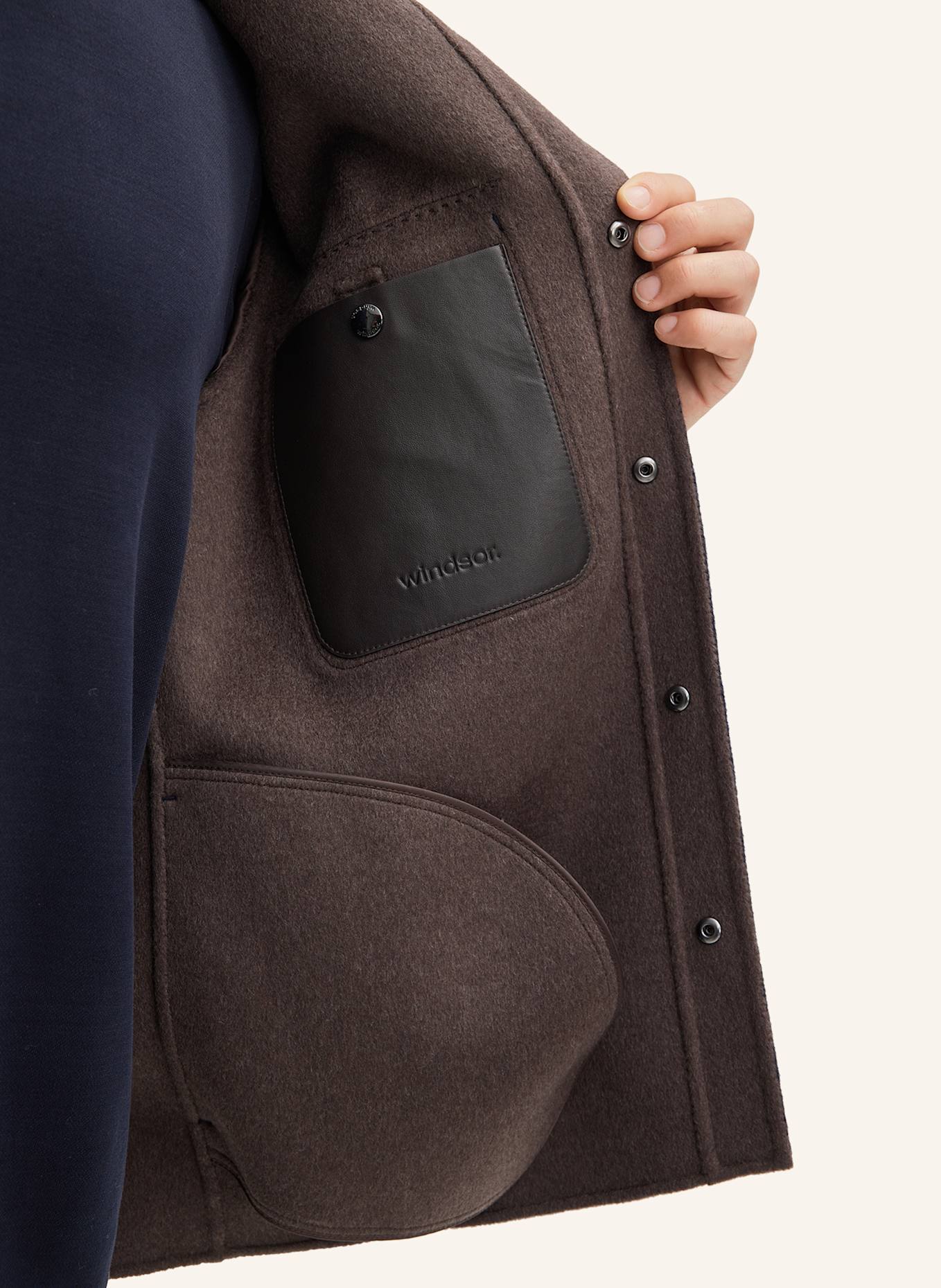 windsor. Hemdjacke: DUNKELBLAU